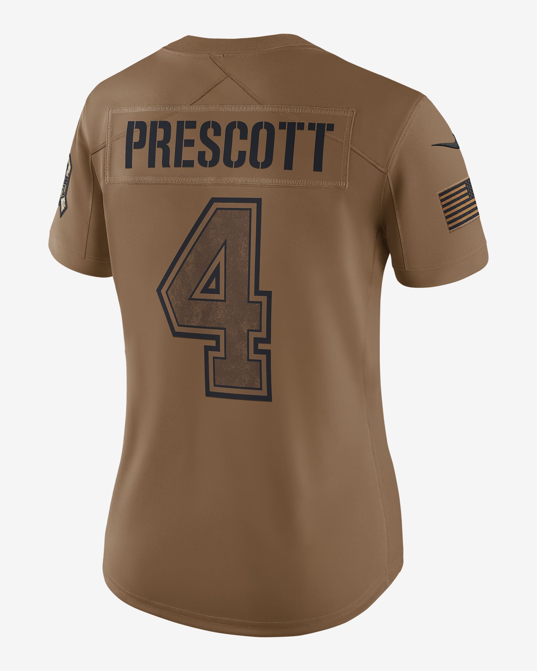Dak Prescott Dallas Cowboys Salute to Service Women's Nike Dri-FIT NFL ...
