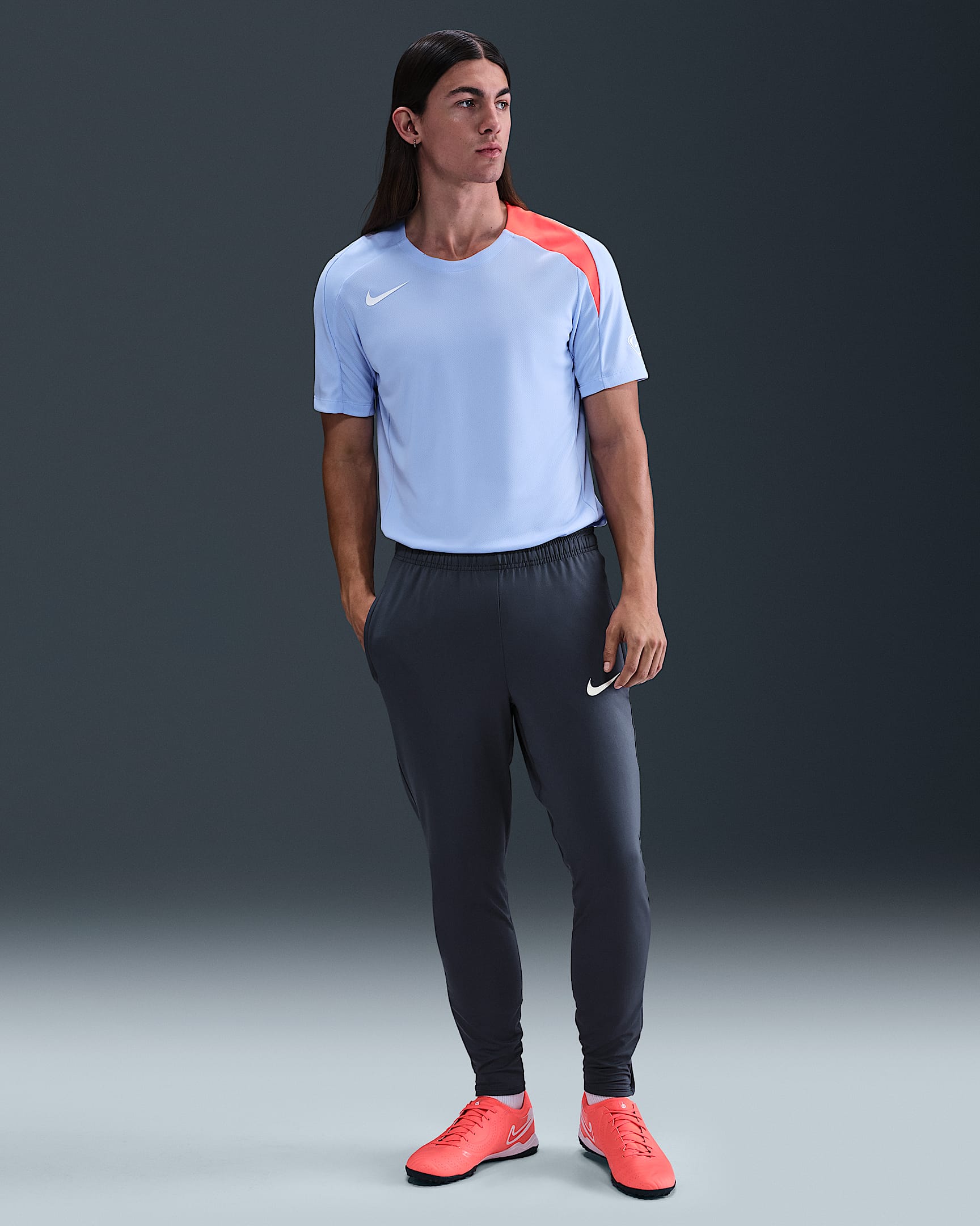 Nike Strike Men's Dri-FIT Football Pants - Thunder Blue/Thunder Blue/Bright Crimson/White