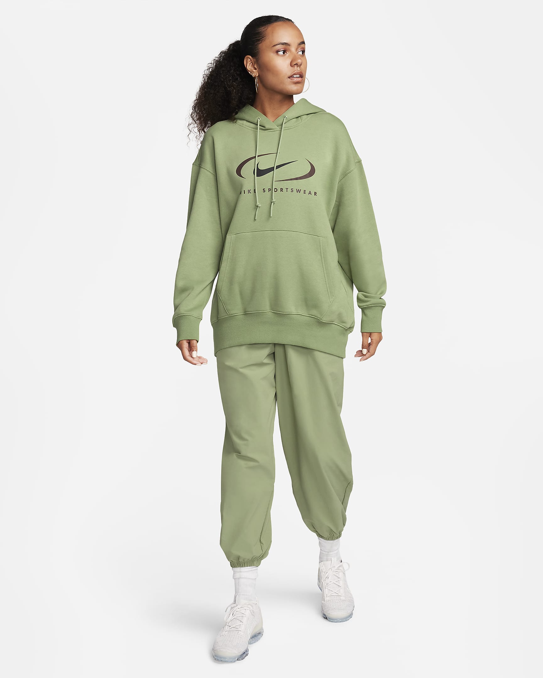 Nike Sportswear Women's Oversized Fleece Pullover Hoodie. Nike ZA