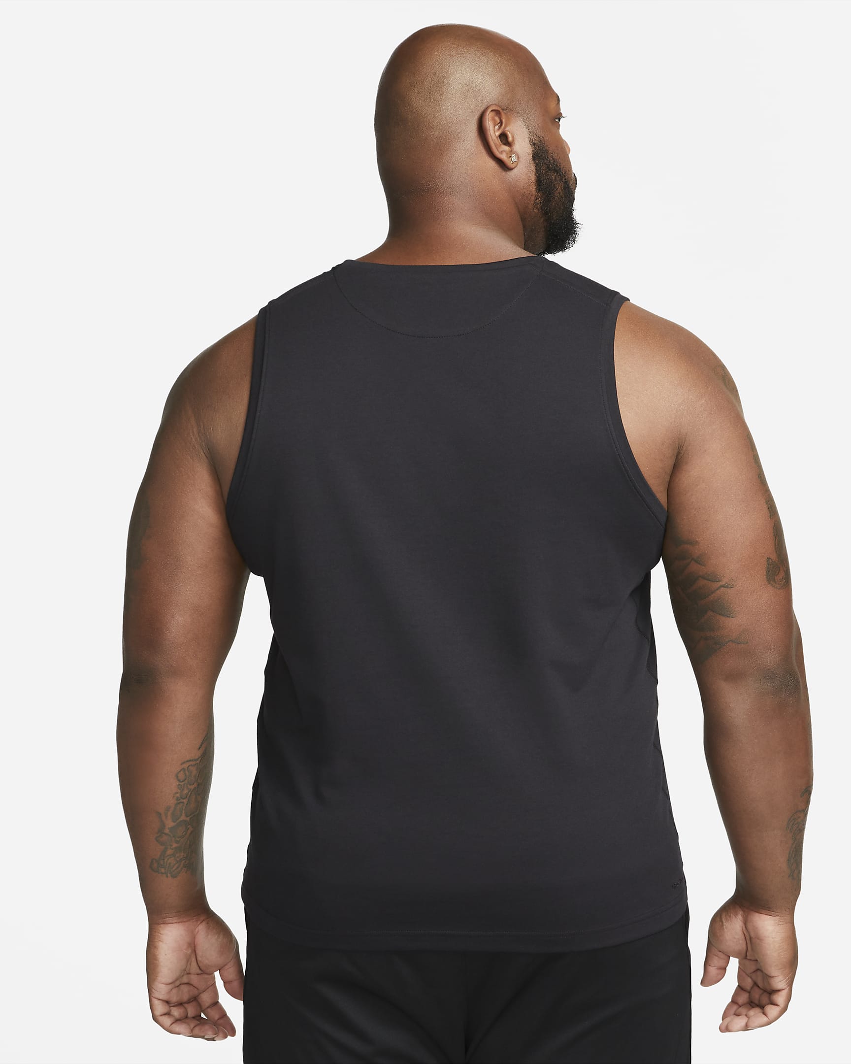 Nike Primary Dri-FIT multifunctionele tanktop voor heren - Zwart/Zwart