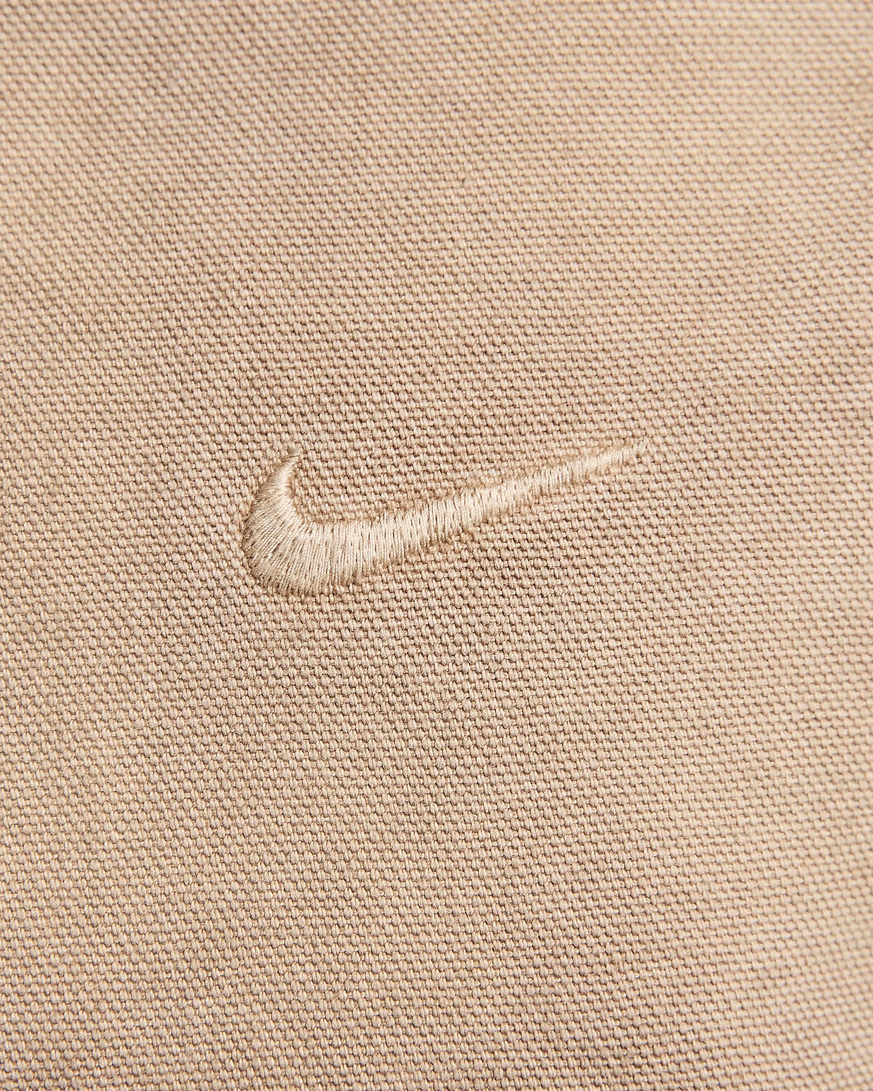 Pánská bunda Nike Life bez podšívky se zipem po celé délce - Hemp/Hemp