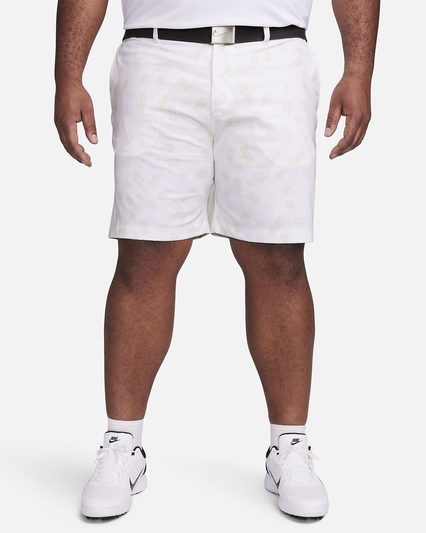 Nike Tour Men's 20cm (approx.) Chino Golf Shorts - White/Black