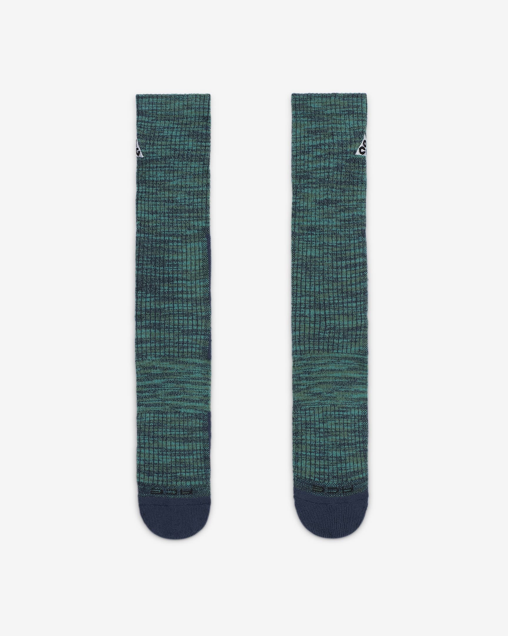 Nike ACG Everyday Cushioned Crew Socks (1 Pair) - Bicoastal/Thunder Blue/Dusty Cactus/White