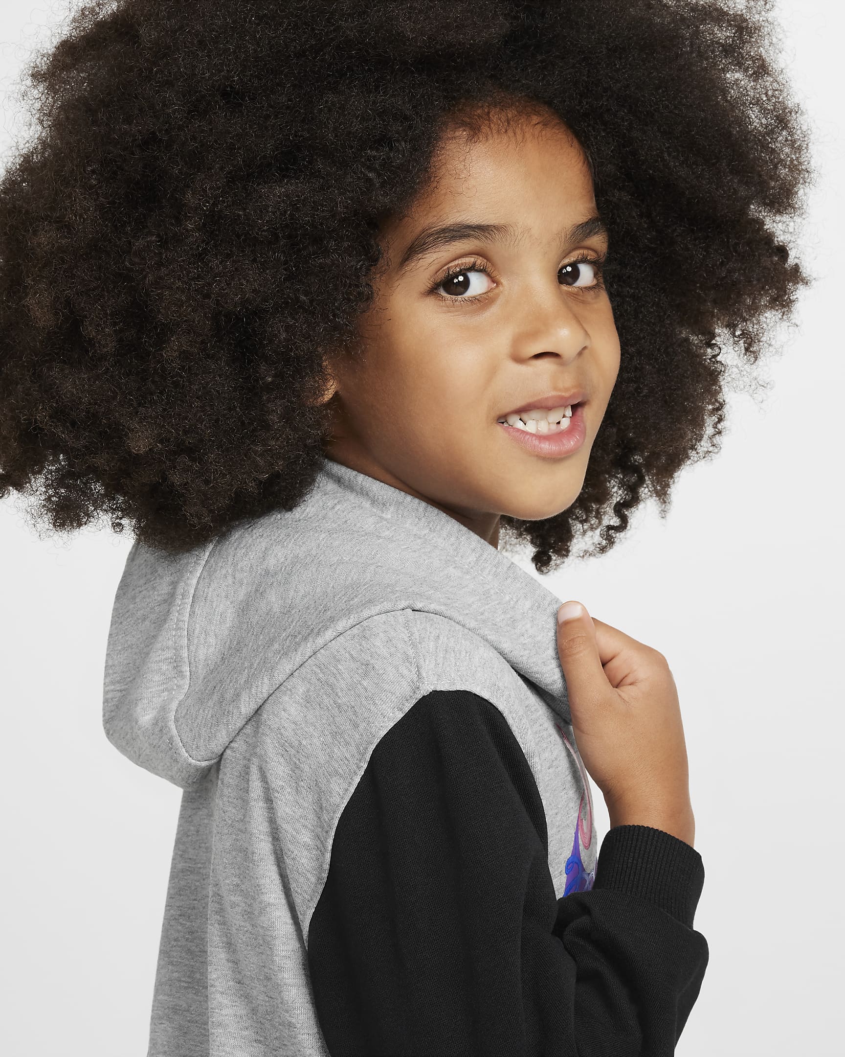 Nike Sportswear "Express Yourself" Little Kids' 2-Piece Pullover Set - Dark Grey Heather