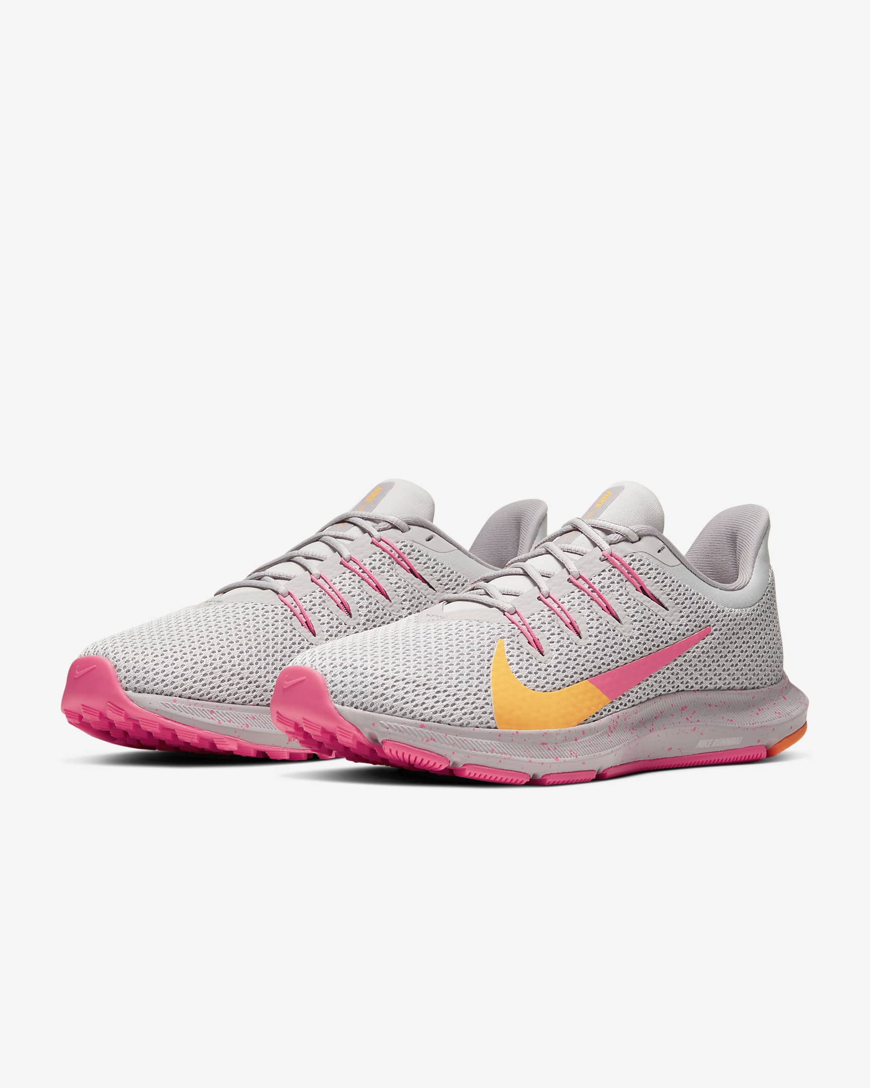 Nike Quest 2 Women's Running Shoe - Vast Grey/Laser Orange/Silver Lilac/Digital Pink