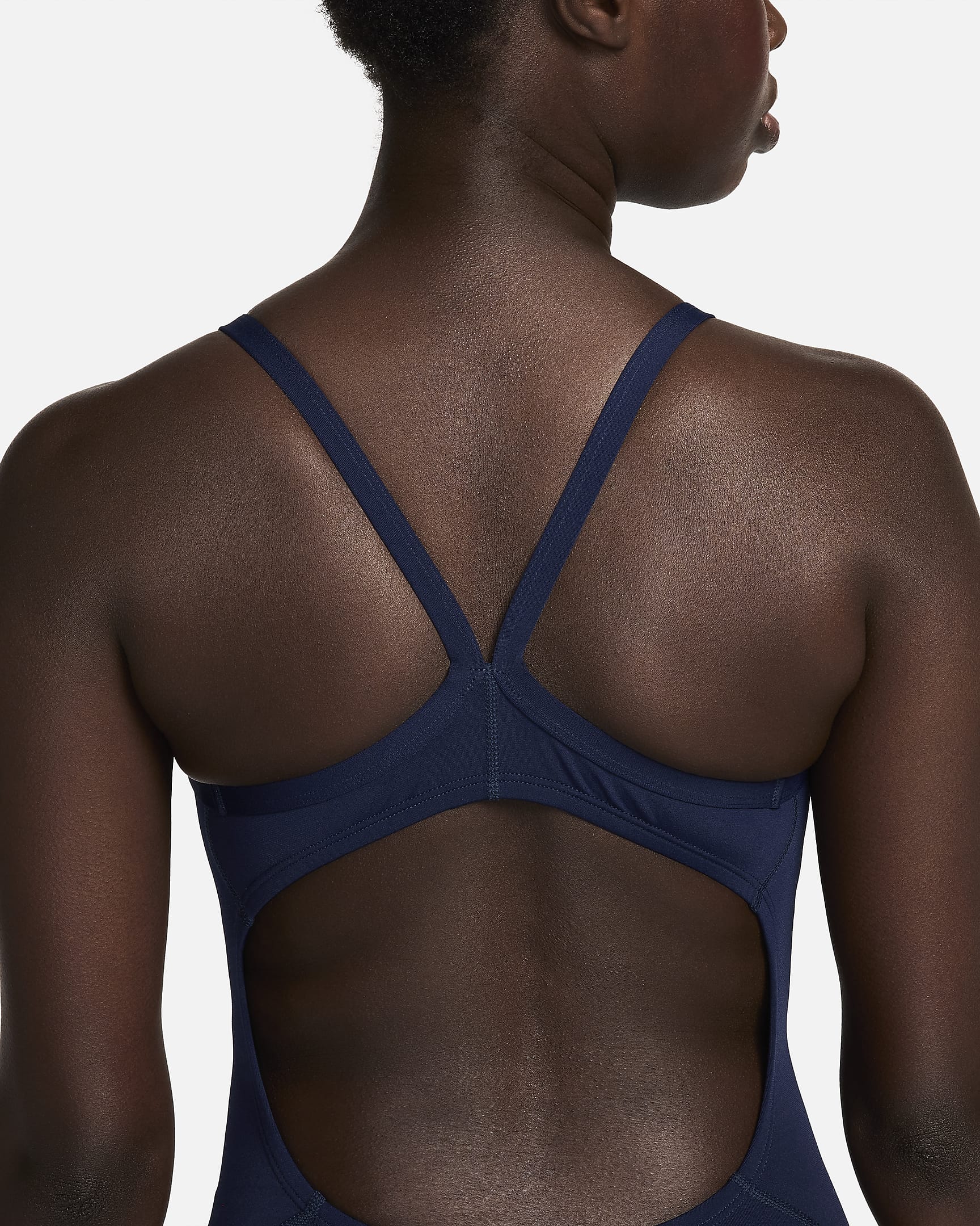 Nike HydraStrong Racerback One-Piece Swimsuit - Midnight Navy