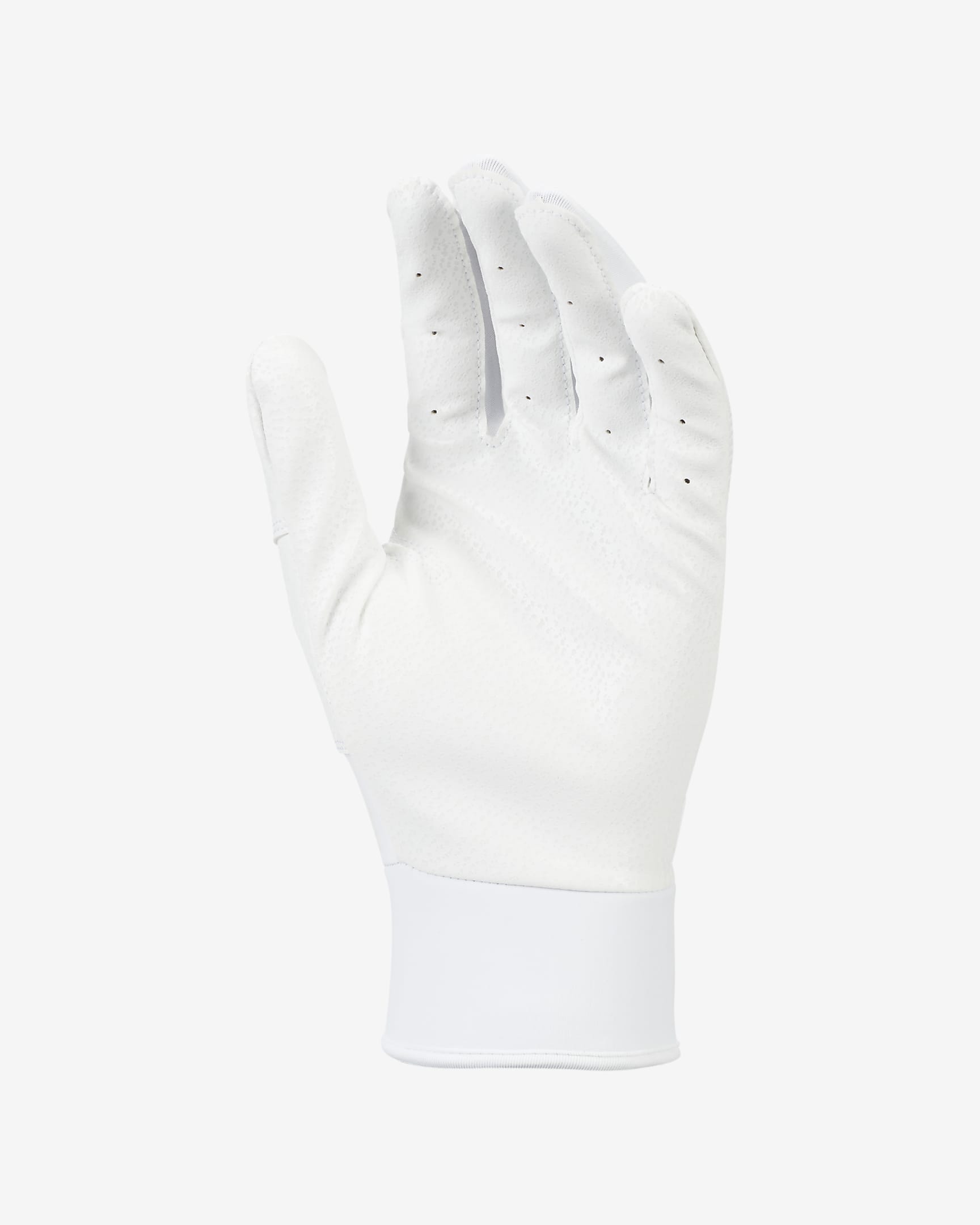 Nike Alpha Baseball Batting Gloves (1 Pair) - White