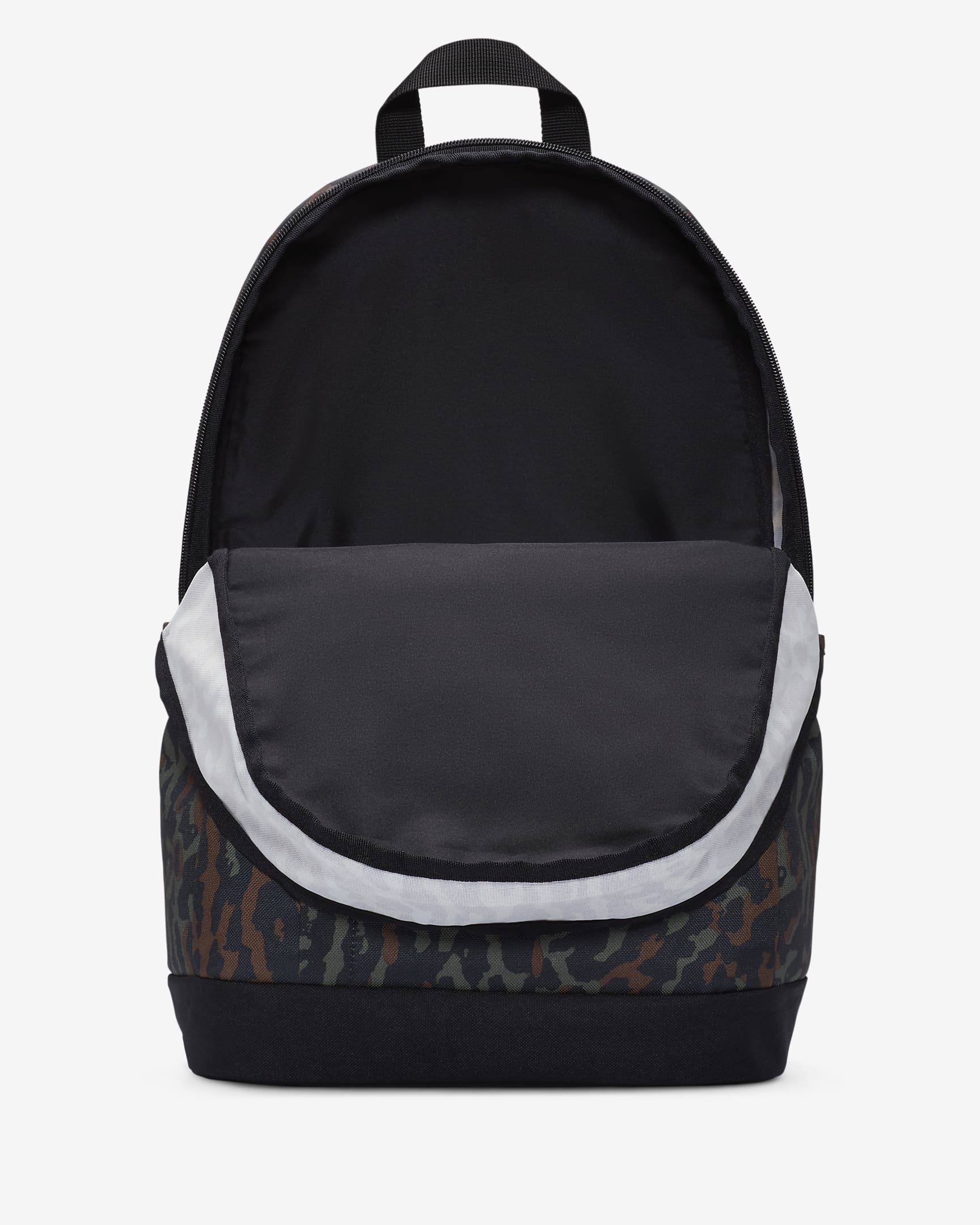 Nike Backpack (21L) - Black/Black/White