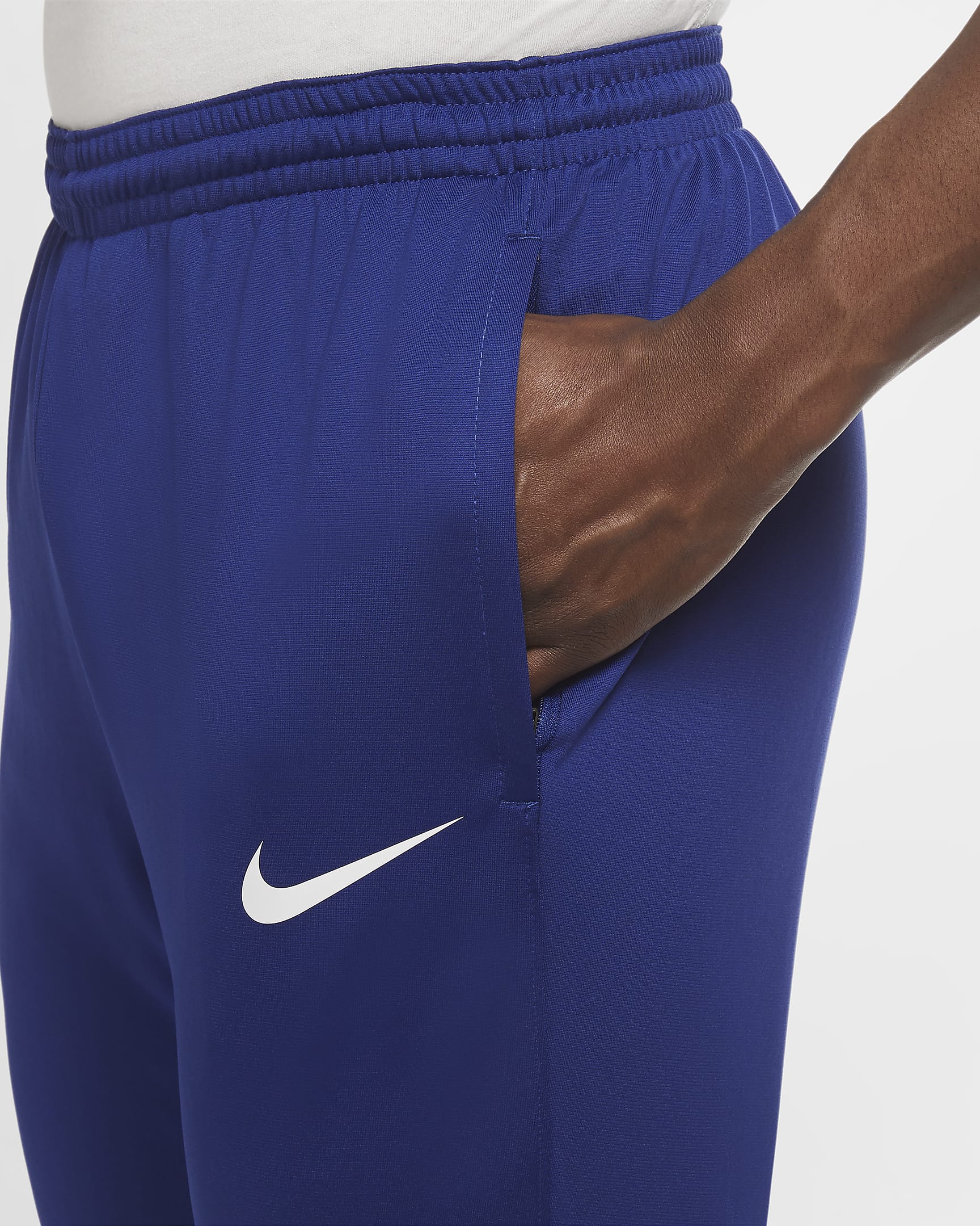 Nike Dri-FIT Strike Men's Knit Football Tracksuit - Deep Royal Blue/Deep Royal Blue/Bright Crimson/White