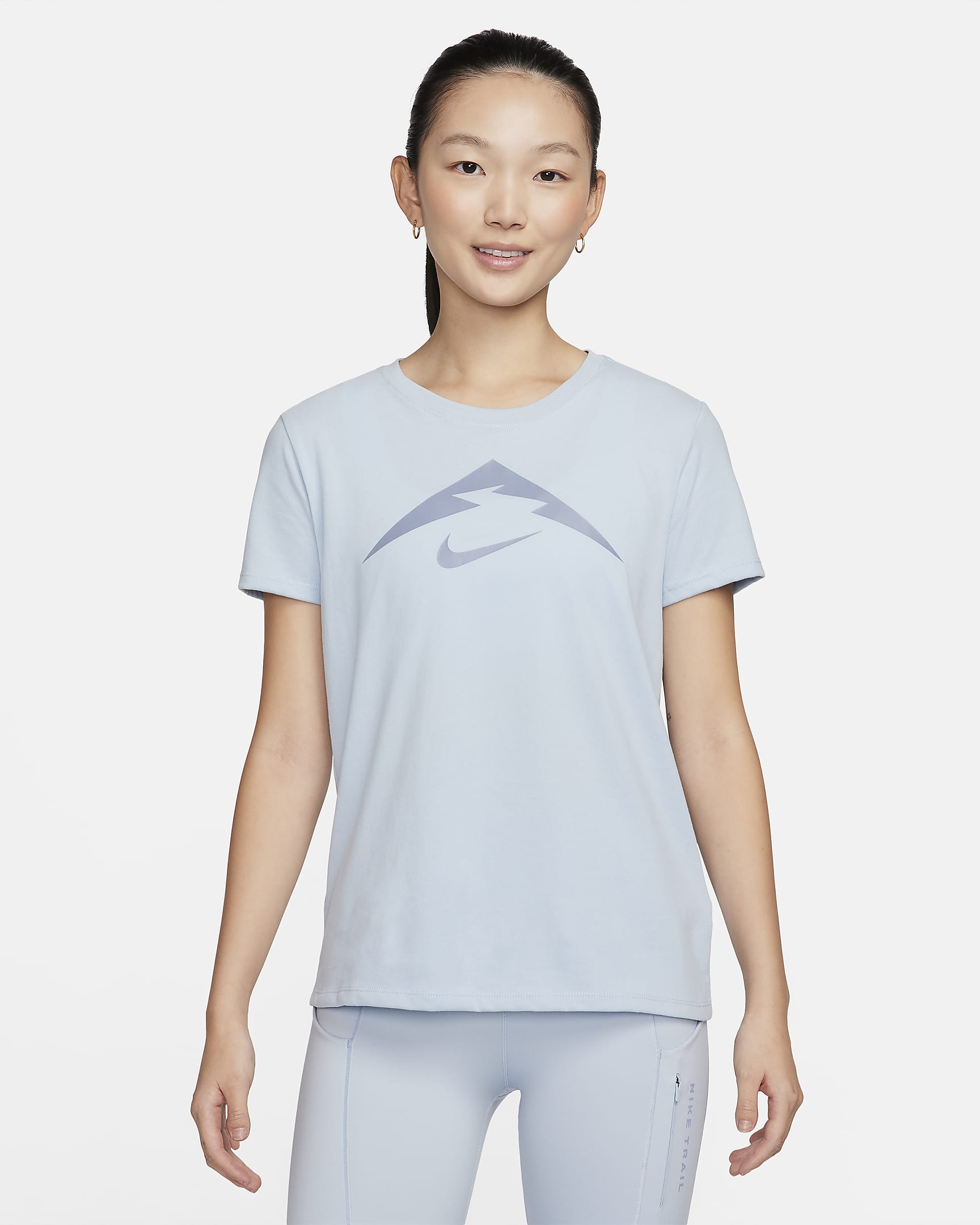 Nike Trail Women's Dri-FIT T-Shirt - Light Armoury Blue