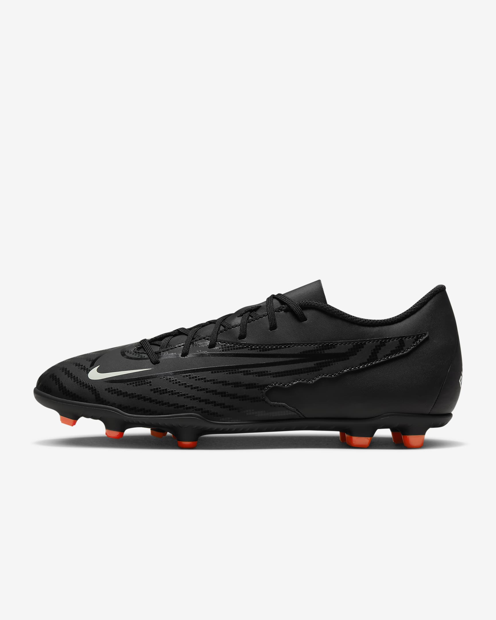 Nike Phantom GX Club Multi-Ground Low-Top Football Boot - Black/Dark Smoke Grey/Total Orange/Summit White