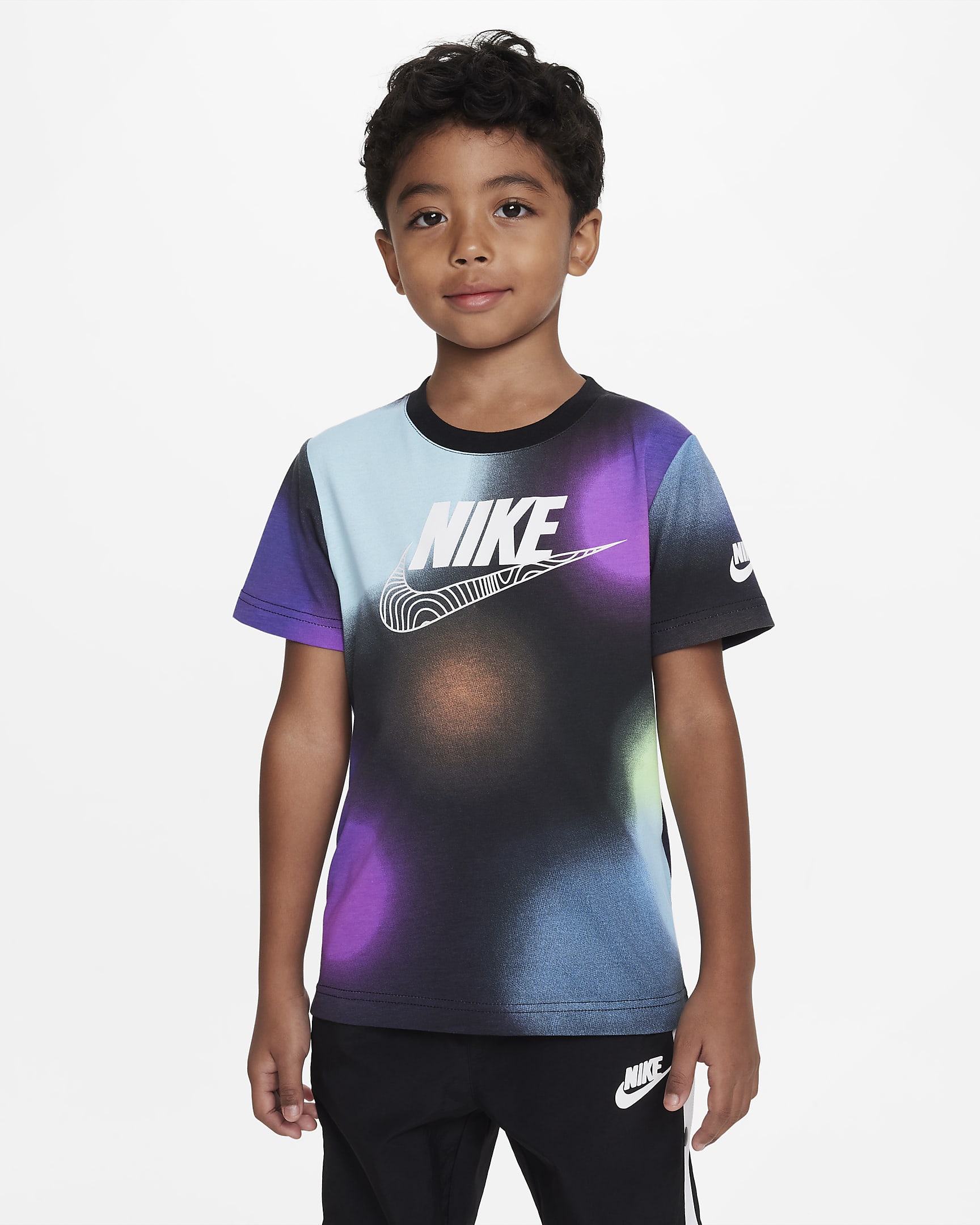 Nike Illuminate Printed Tee Little Kids' T-Shirt. Nike.com