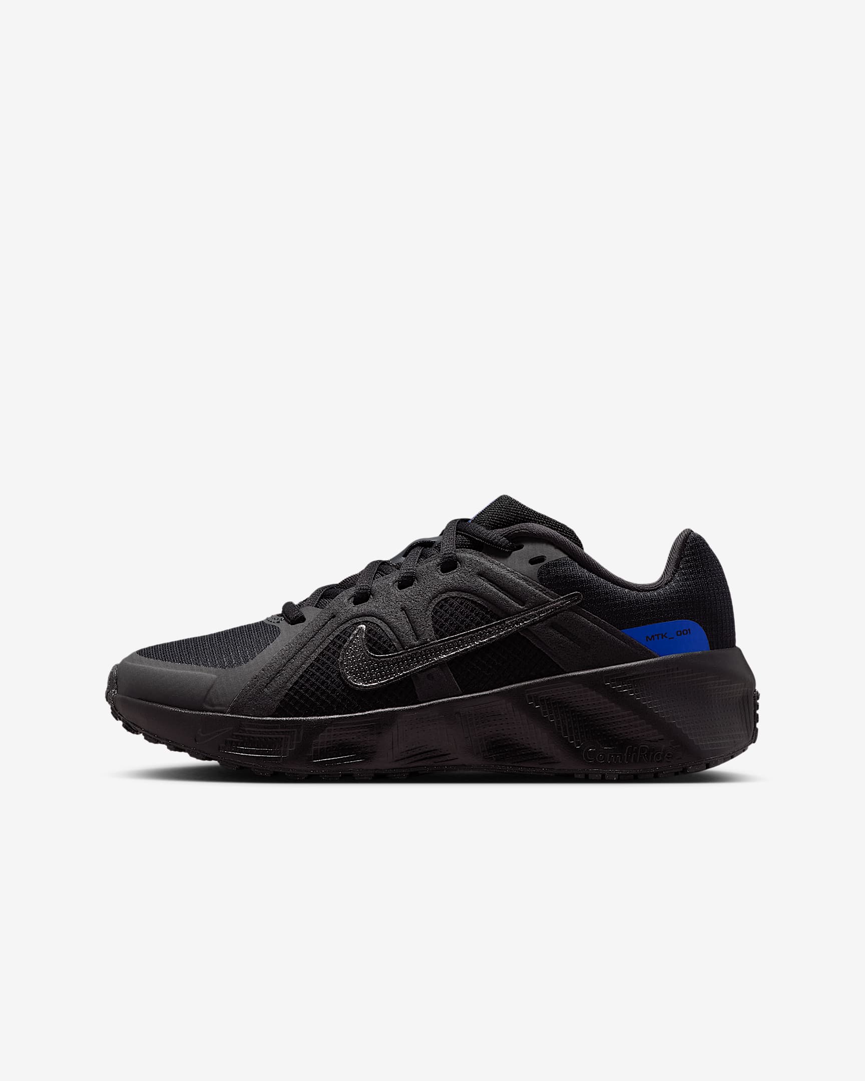 Boty Nike Metro Tek pro větší děti - Černá/Off Noir/Racer Blue/Metallic Black