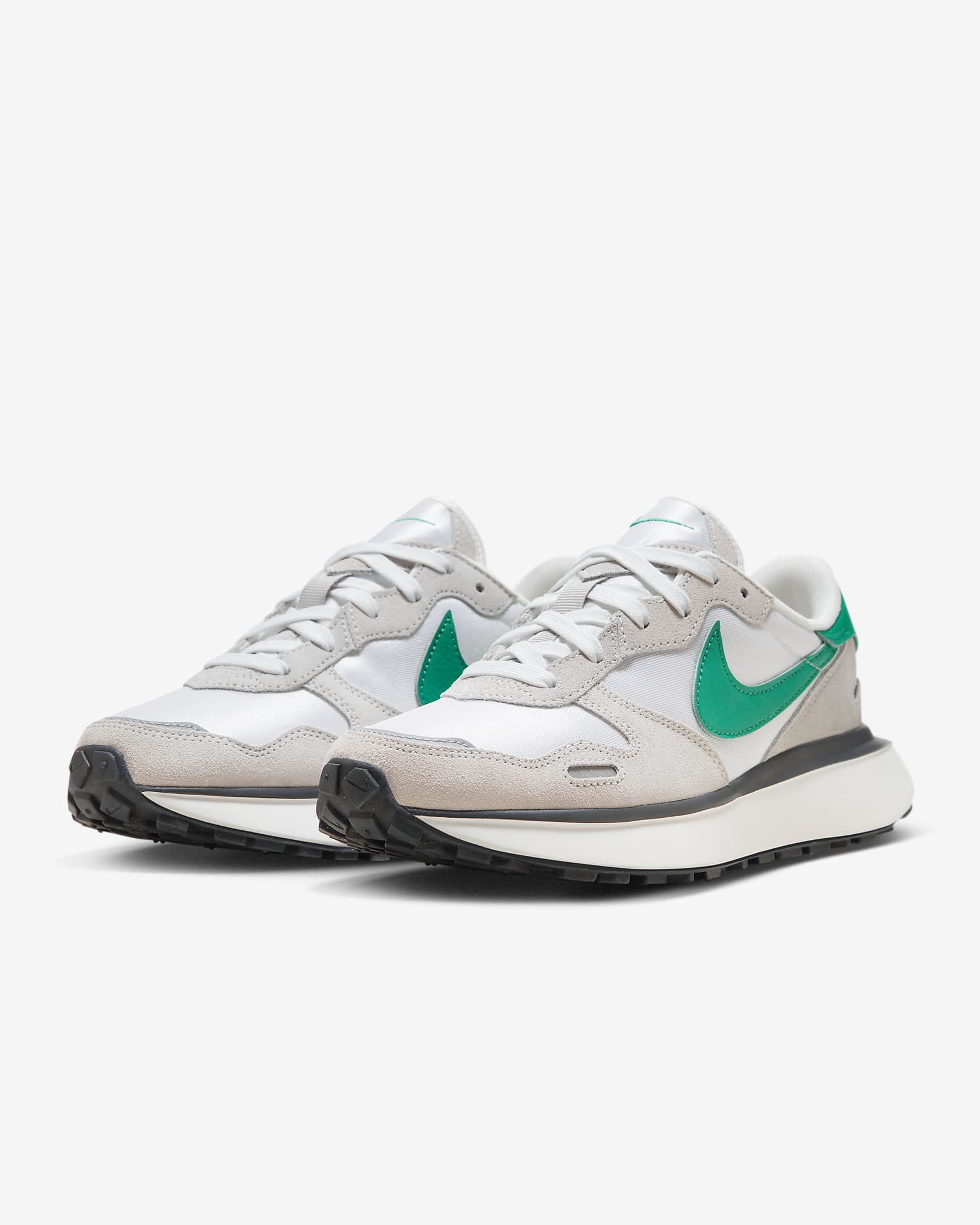 Nike Phoenix Waffle damesschoenen - Summit White/Photon Dust/Iron Grey/Stadium Green