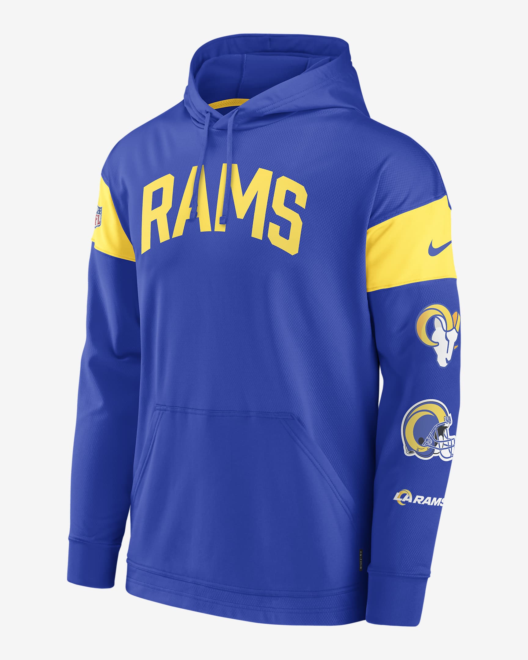 Nike Dri-FIT Athletic Arch Jersey (NFL Los Angeles Rams) Men's Pullover ...