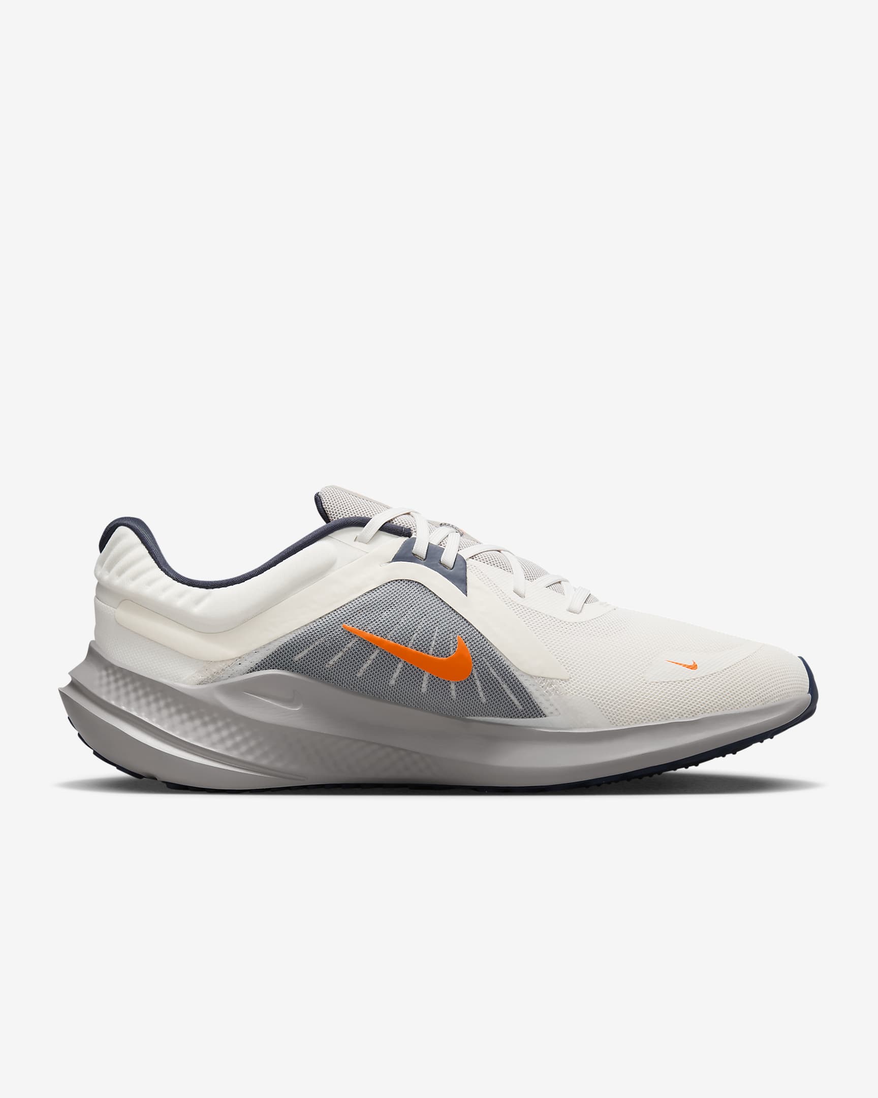 Tenis de correr en pavimento para hombre Nike Quest 5 - Vela/Trueno azul/Mena de hierro claro/Naranja total