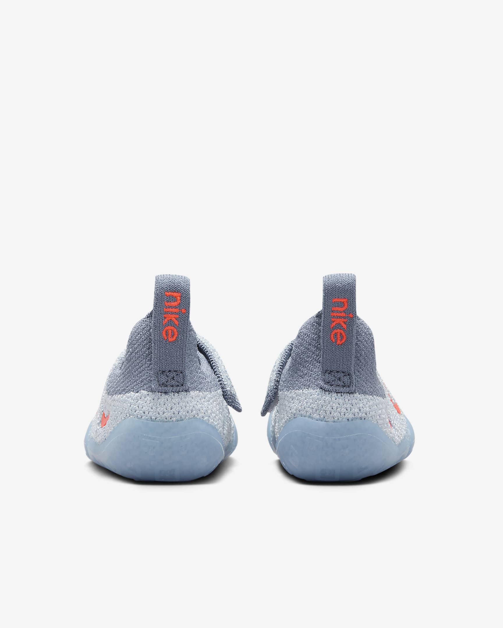 Nike Swoosh 1 Baby/Toddler Shoes - Light Armoury Blue/Football Grey/Ashen Slate/Hyper Orange