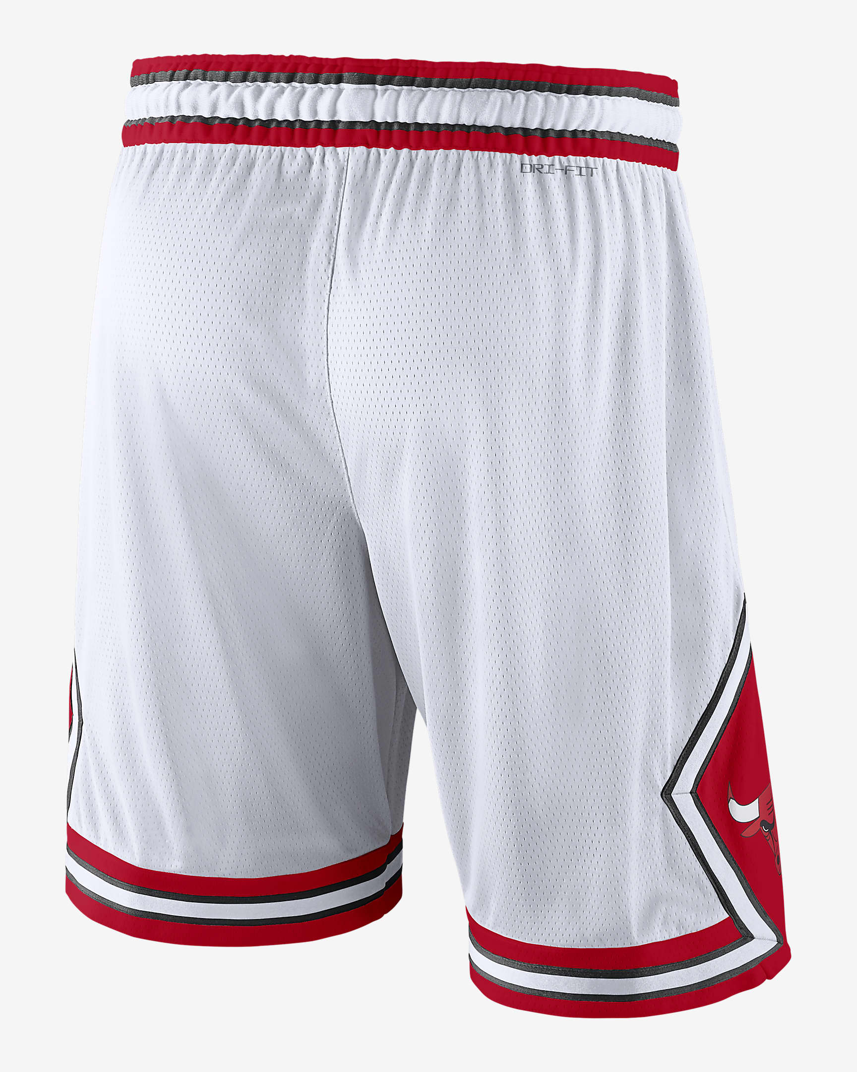 Short Nike NBA Swingman Chicago Bulls Association Edition pour Homme - Blanc/University Red/Noir