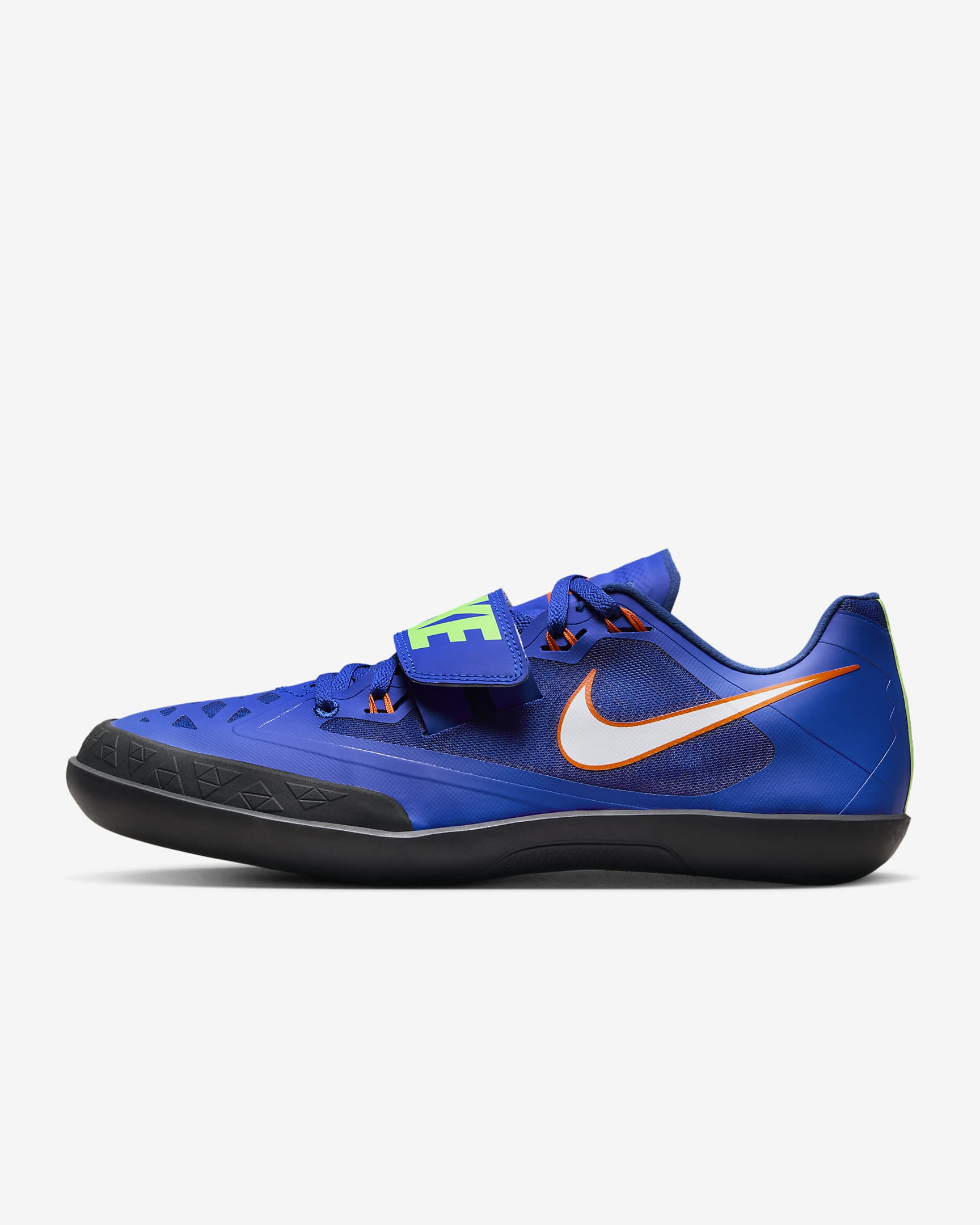 Nike Zoom SD 4 Athletics Throwing Shoes - Racer Blue/Lime Blast/Safety Orange/White