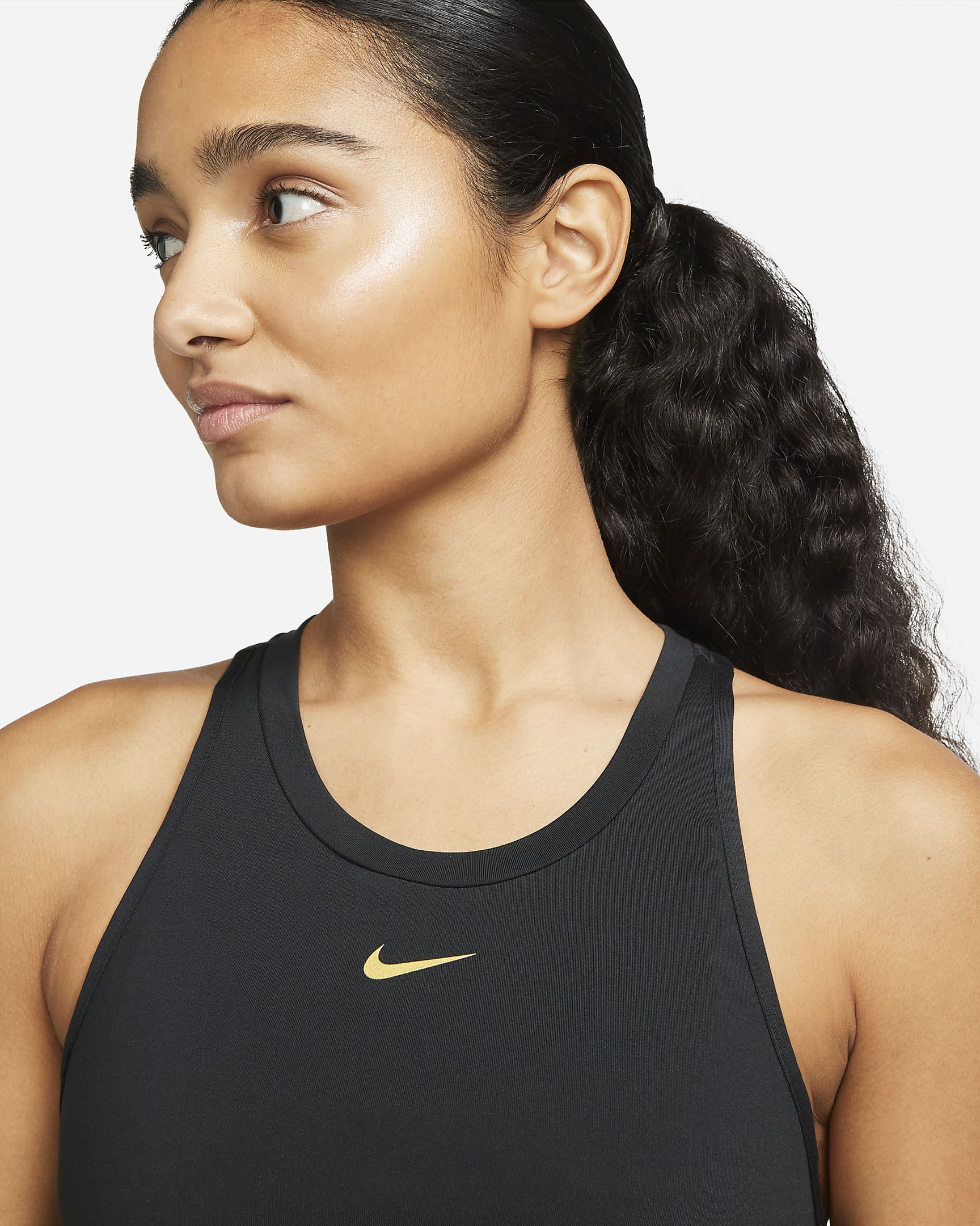 Nike DriFIT One Luxe Women's Slim Fit Tank. Nike UK