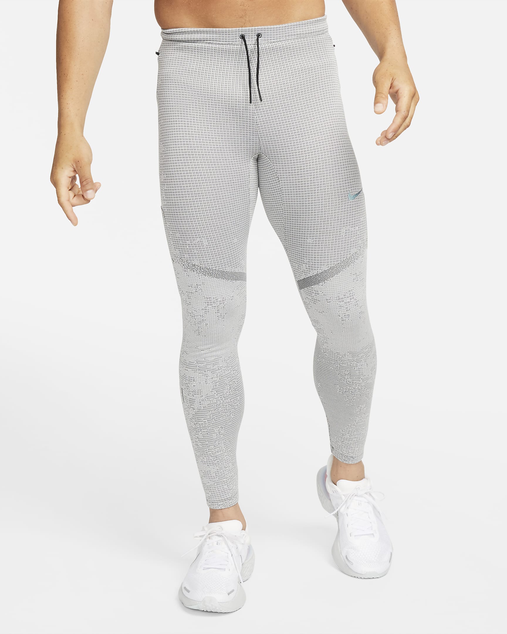 Mallas de running para hombre Nike Therma-FIT ADV Run Division - Negro/Gris humo oscuro/Puro
