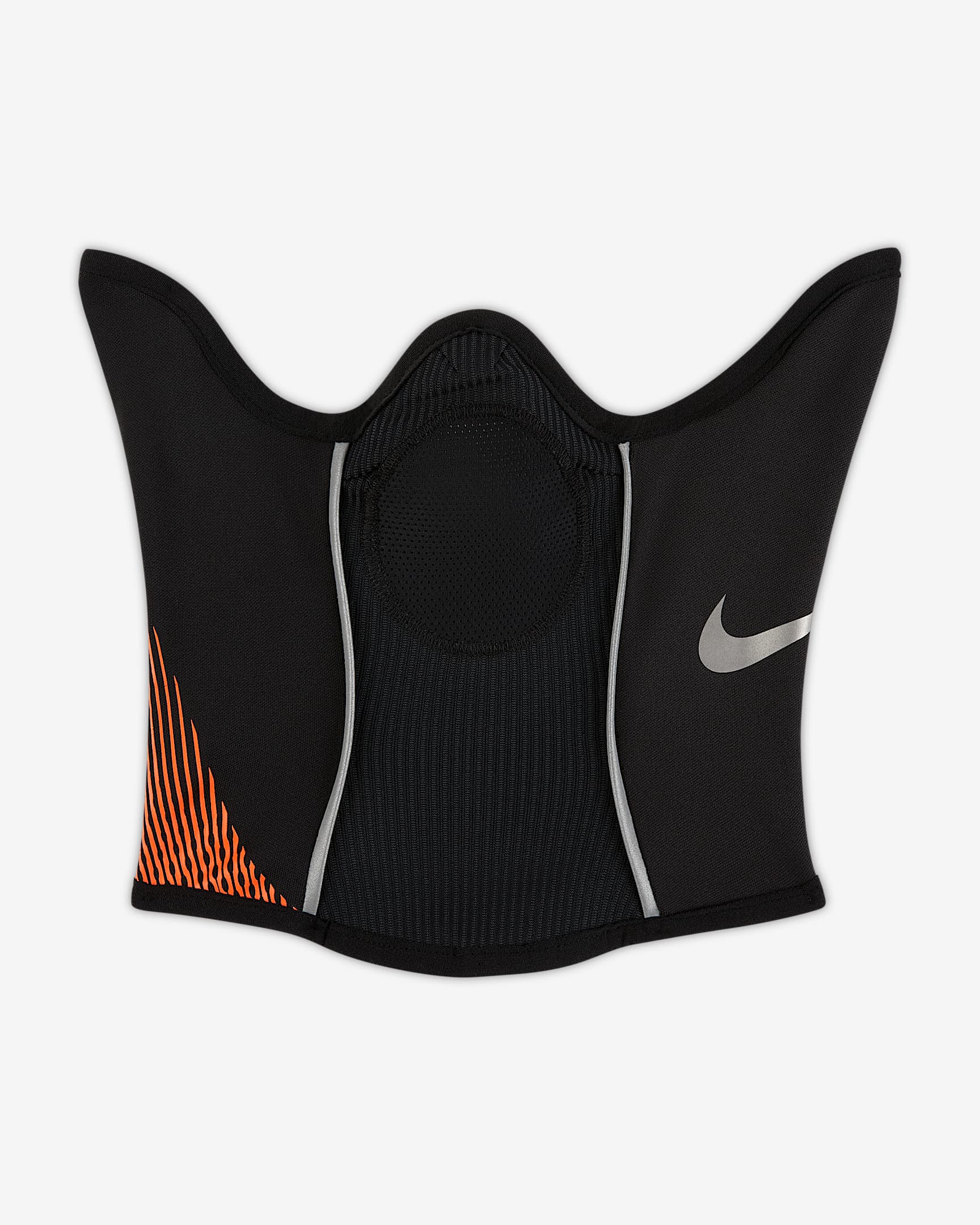 Nike Academy Dri-FIT Football Snood - Black/Hyper Crimson/Metallic Silver