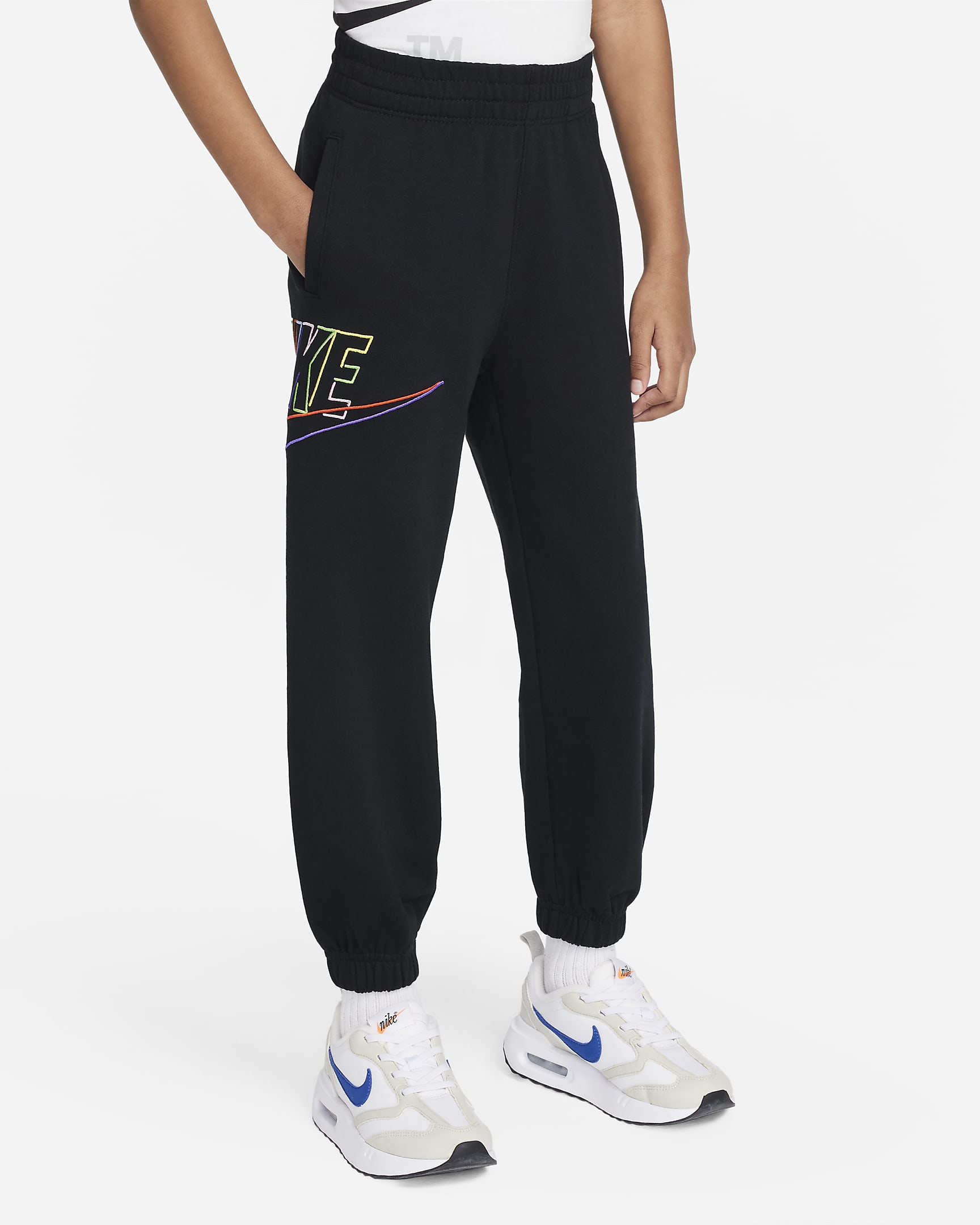 Nike Sportswear Core Joggers Little Kids' Pants - Black