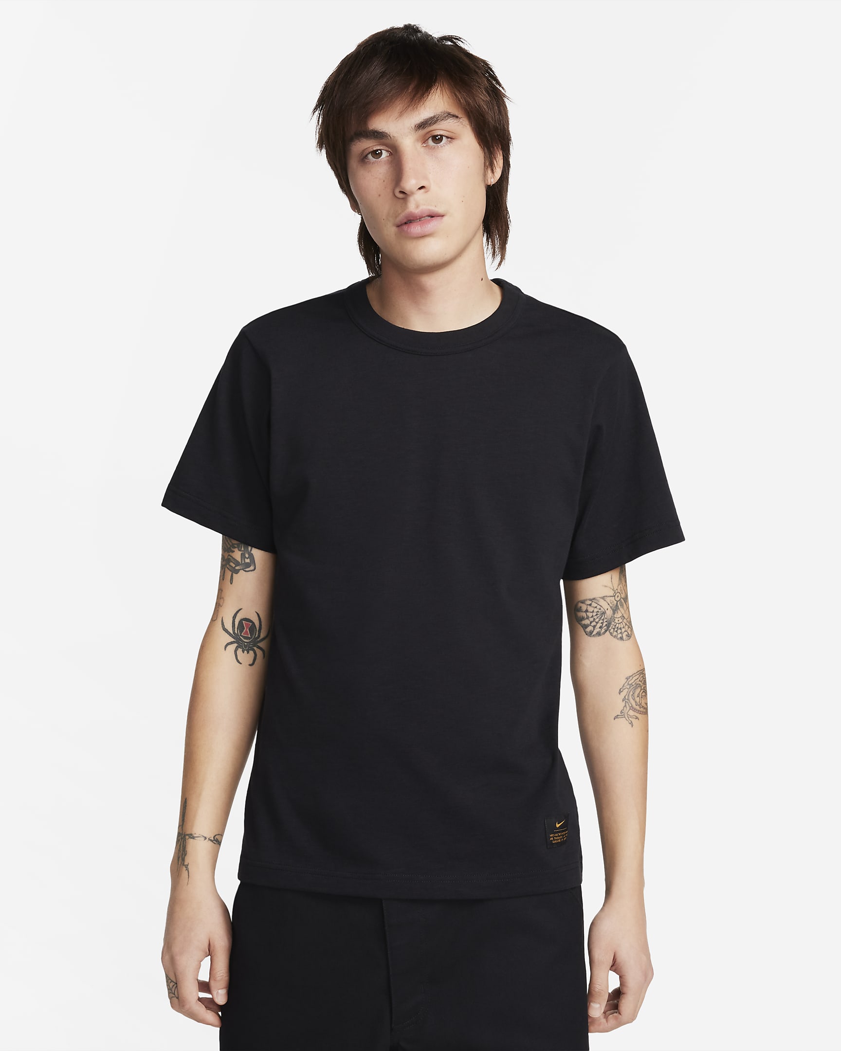 Nike Life Men's Short-Sleeve Knit Top - Black/Black