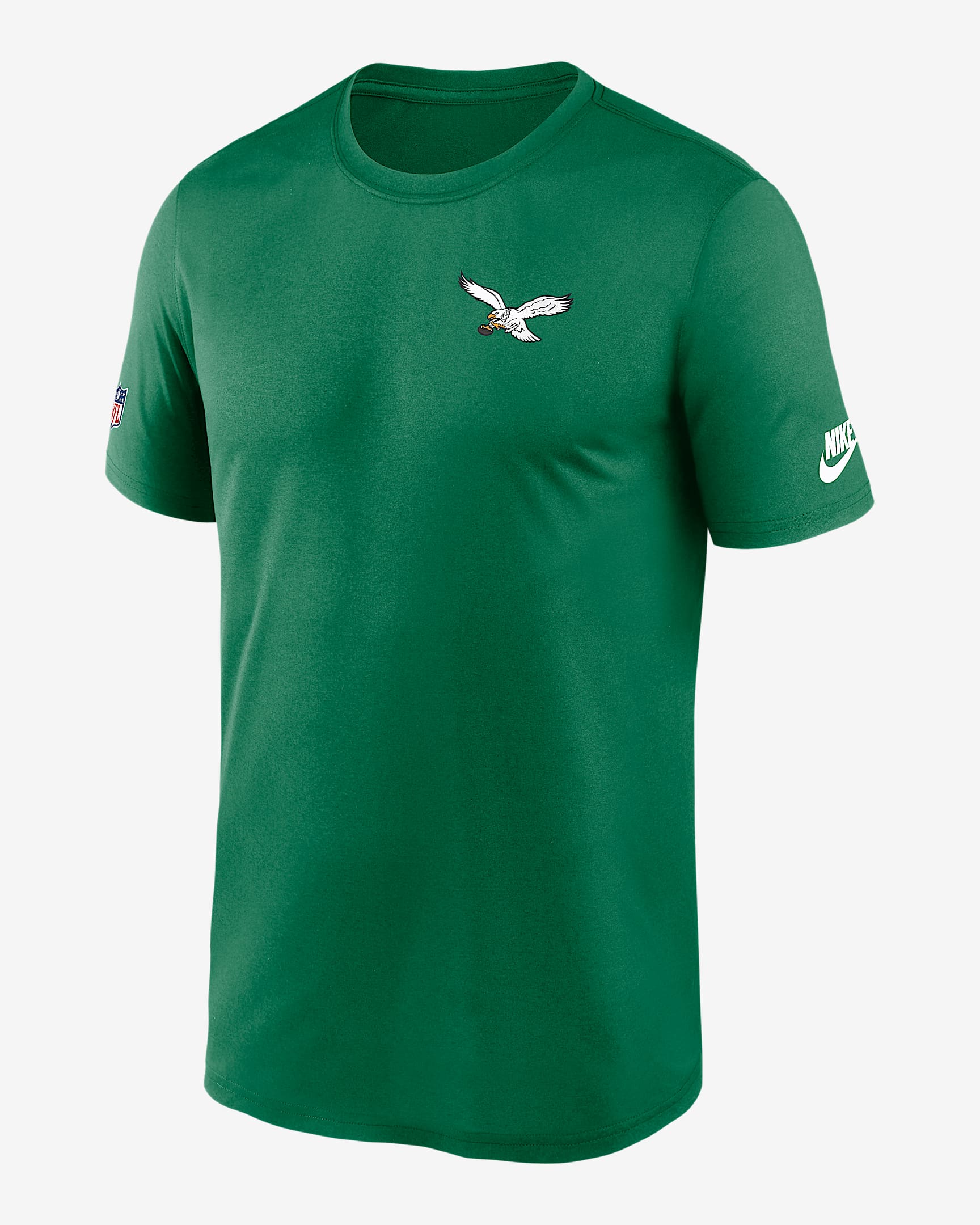 Playera Nike Dri-FIT de la NFL para hombre Philadelphia Eagles Alt Legend Small Logo - Verde