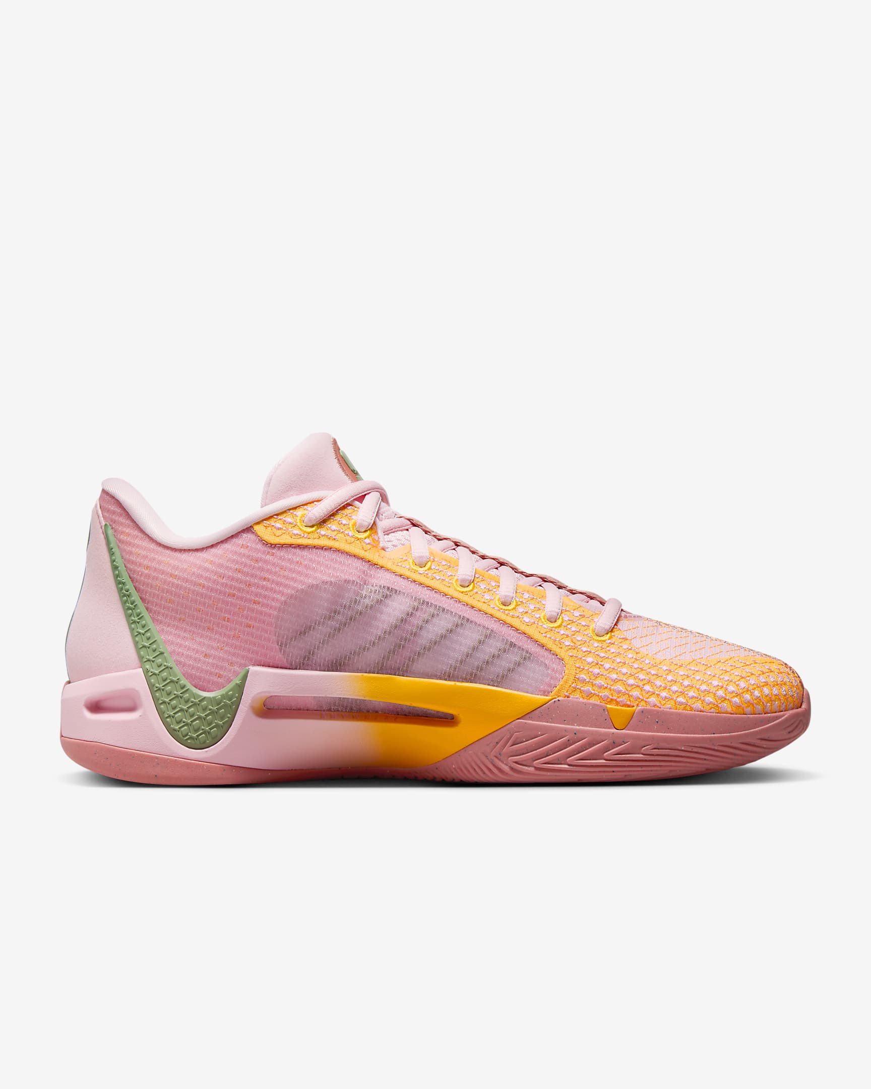 Sabrina 1 "West Coast Roots" Basketball Shoes - Medium Soft Pink/Total Orange/Laser Orange/Oil Green