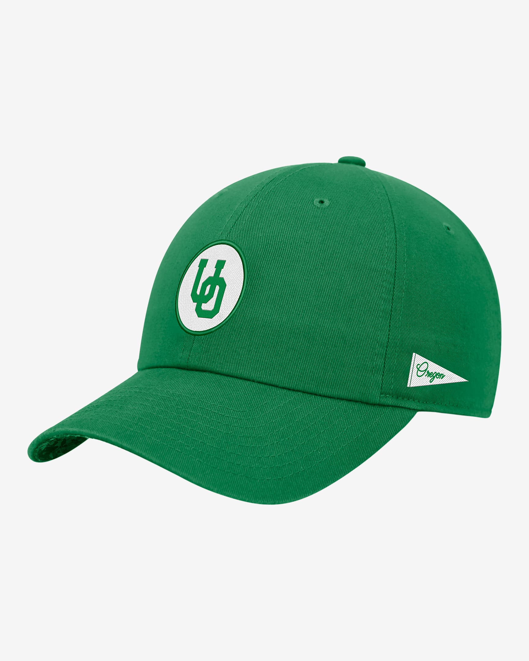 Oregon Logo Nike College Adjustable Cap - Apple Green