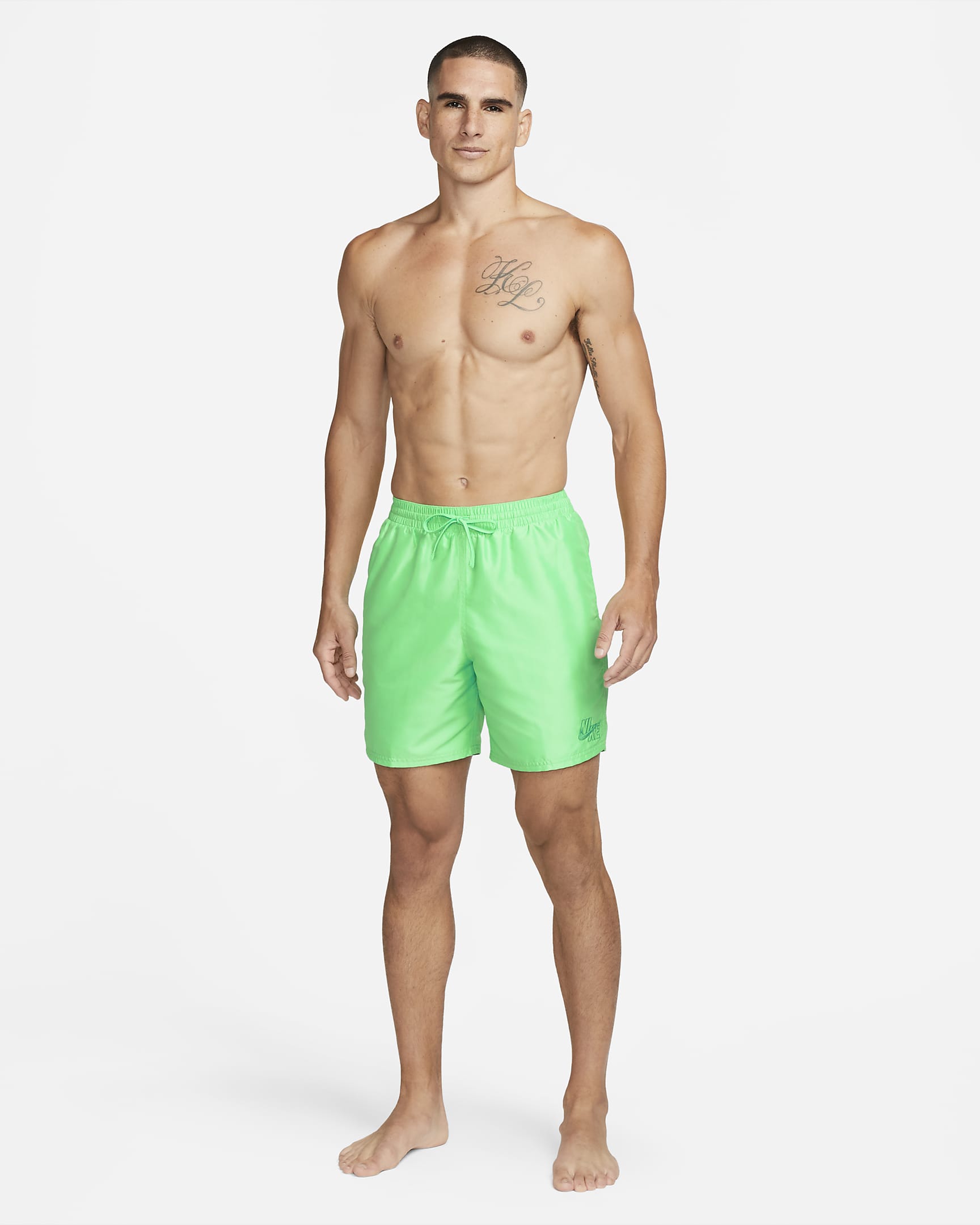 Nike Essential Men's 7" Volley Swim Shorts - Electric Algae