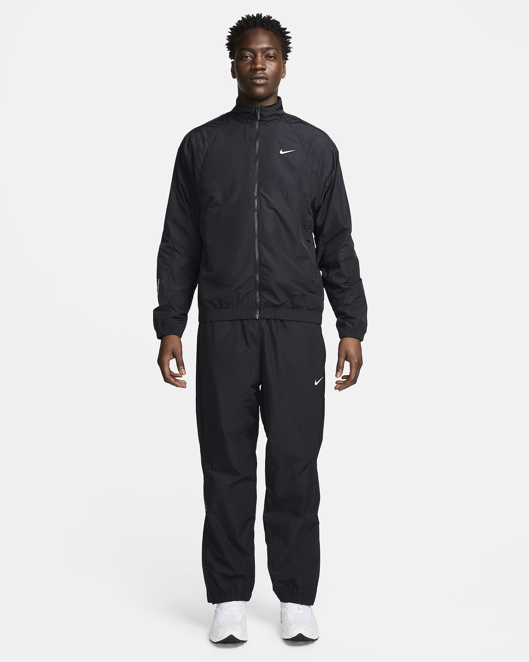 NOCTA Northstar Nylon Tracksuit Jacket - Black/Black/White