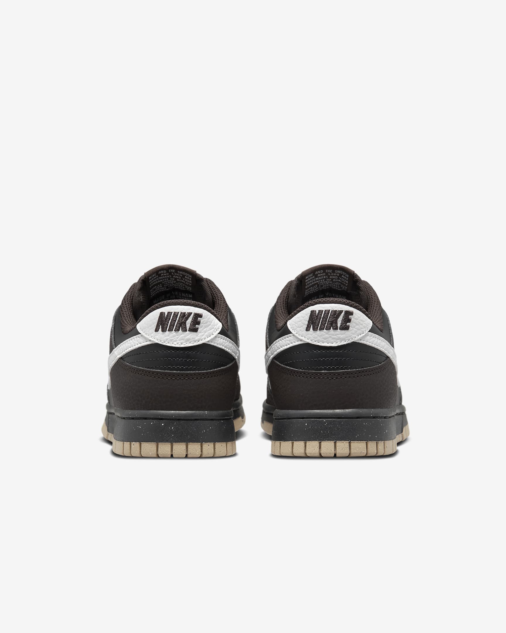 Sko Nike Dunk Low Next Nature för kvinnor - Svart/Velvet Brown/Khaki/Summit White