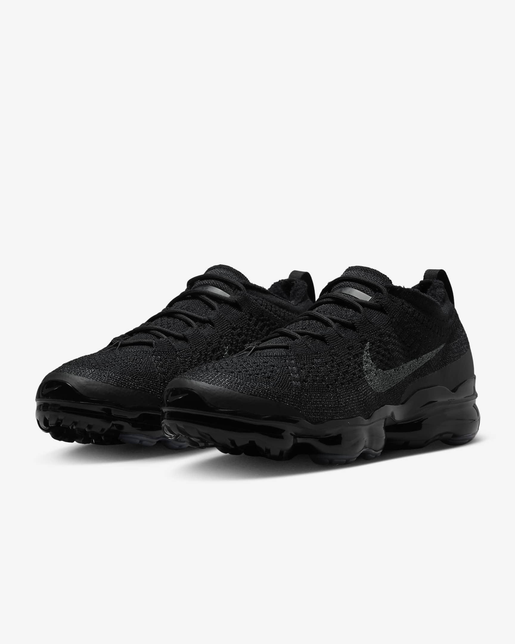 Nike Air VaporMax 2023 Flyknit 男鞋 - 黑色/Anthracite/黑色/黑色