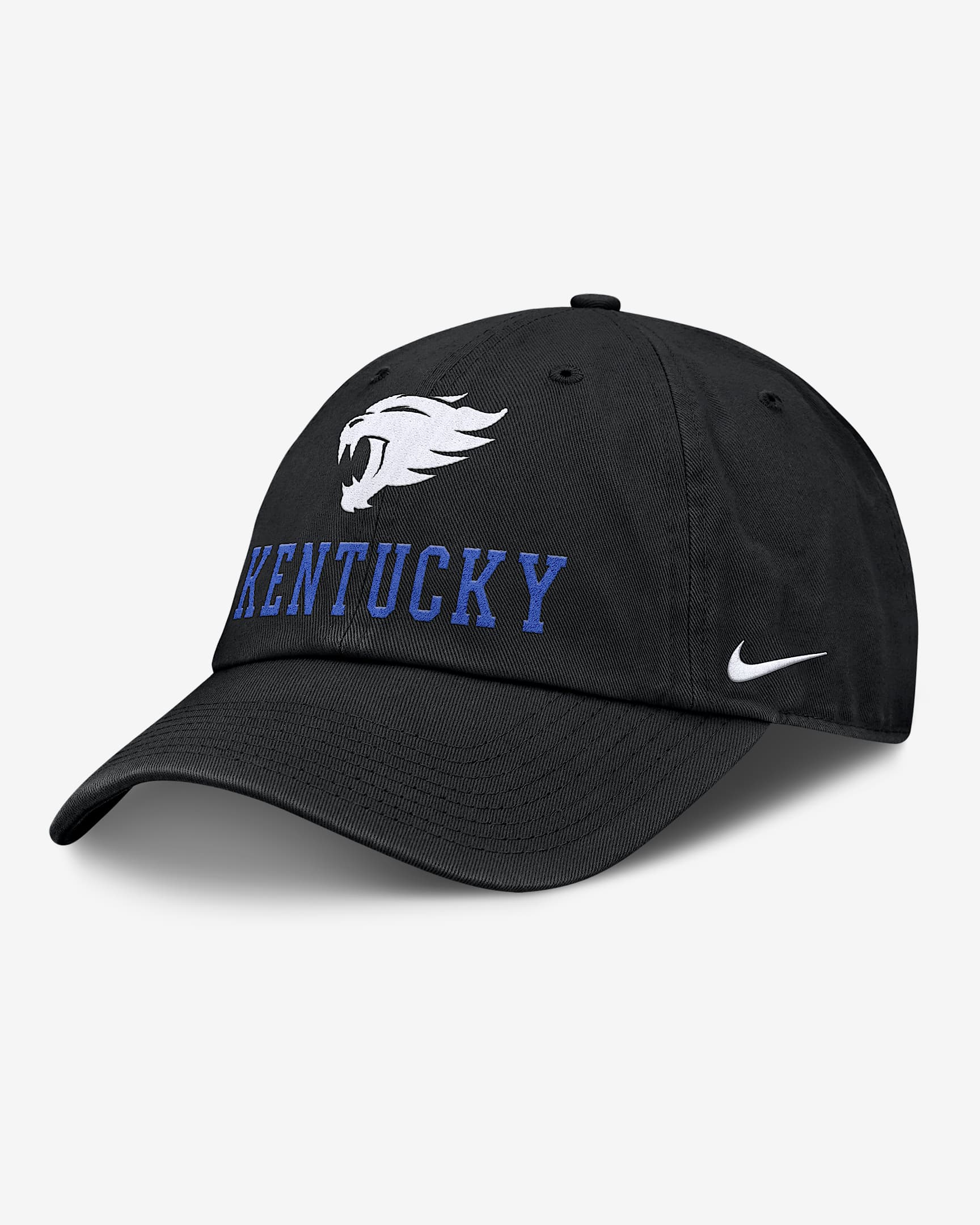 Gorra universitaria Nike ajustable para hombre Kentucky Sideline Club Gameday