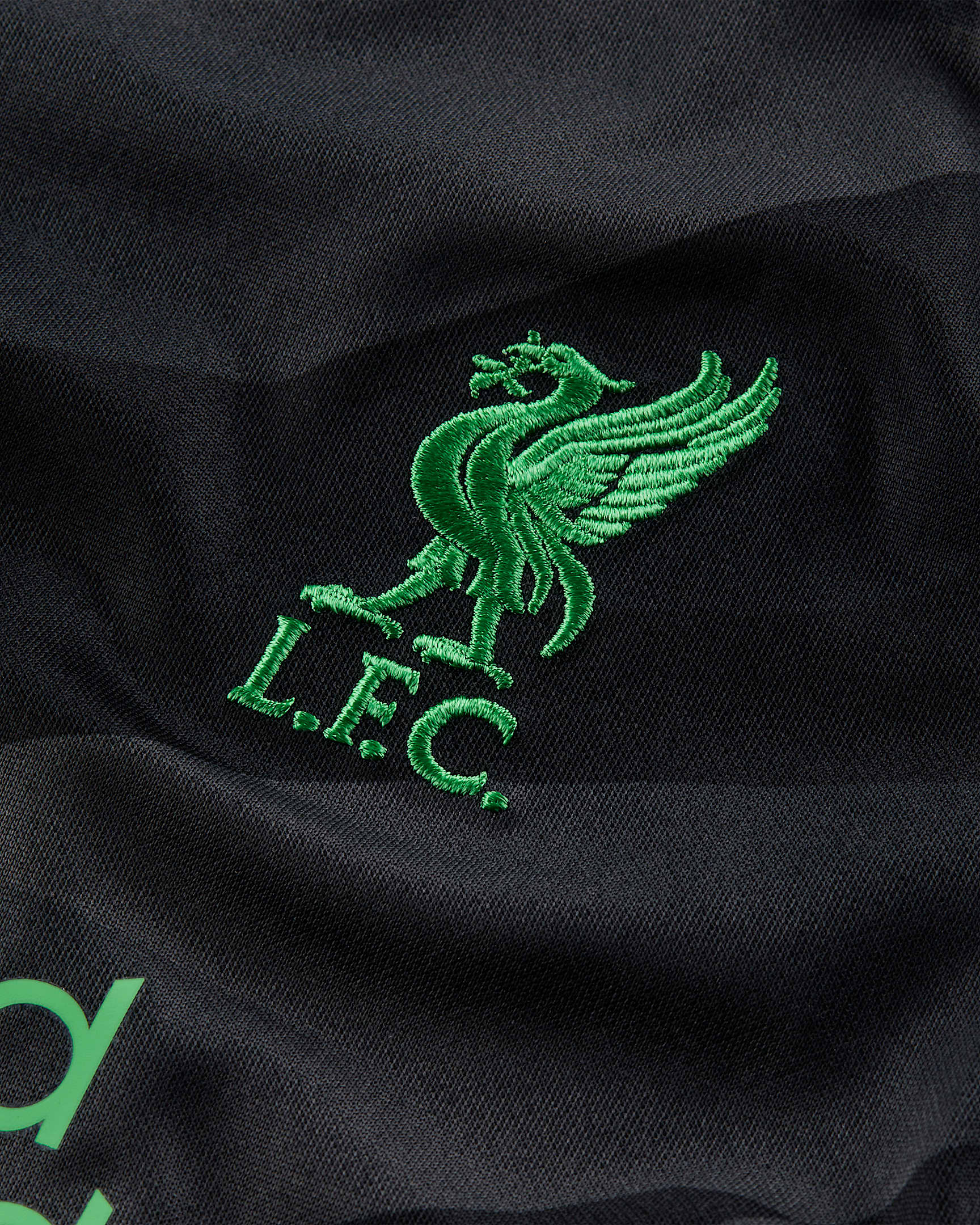 Liverpool F.C. 2023/24 Goalkeeper Baby/Toddler Nike Dri-FIT 3-Piece Kit - Anthracite/Poison Green