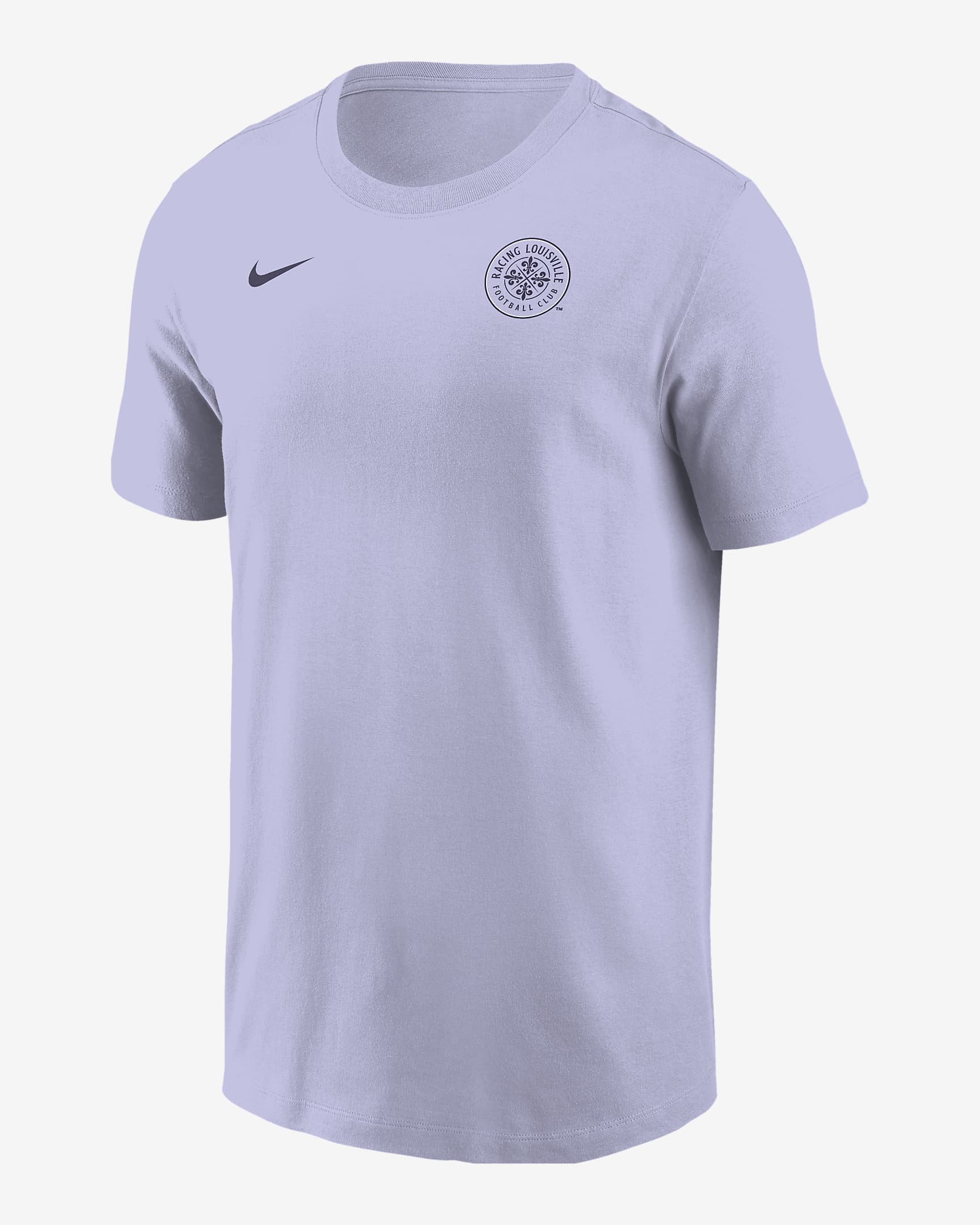 Playera Nike de la NWSL para hombre Savannah DeMelo Racing Louisville FC - Bruma lavanda