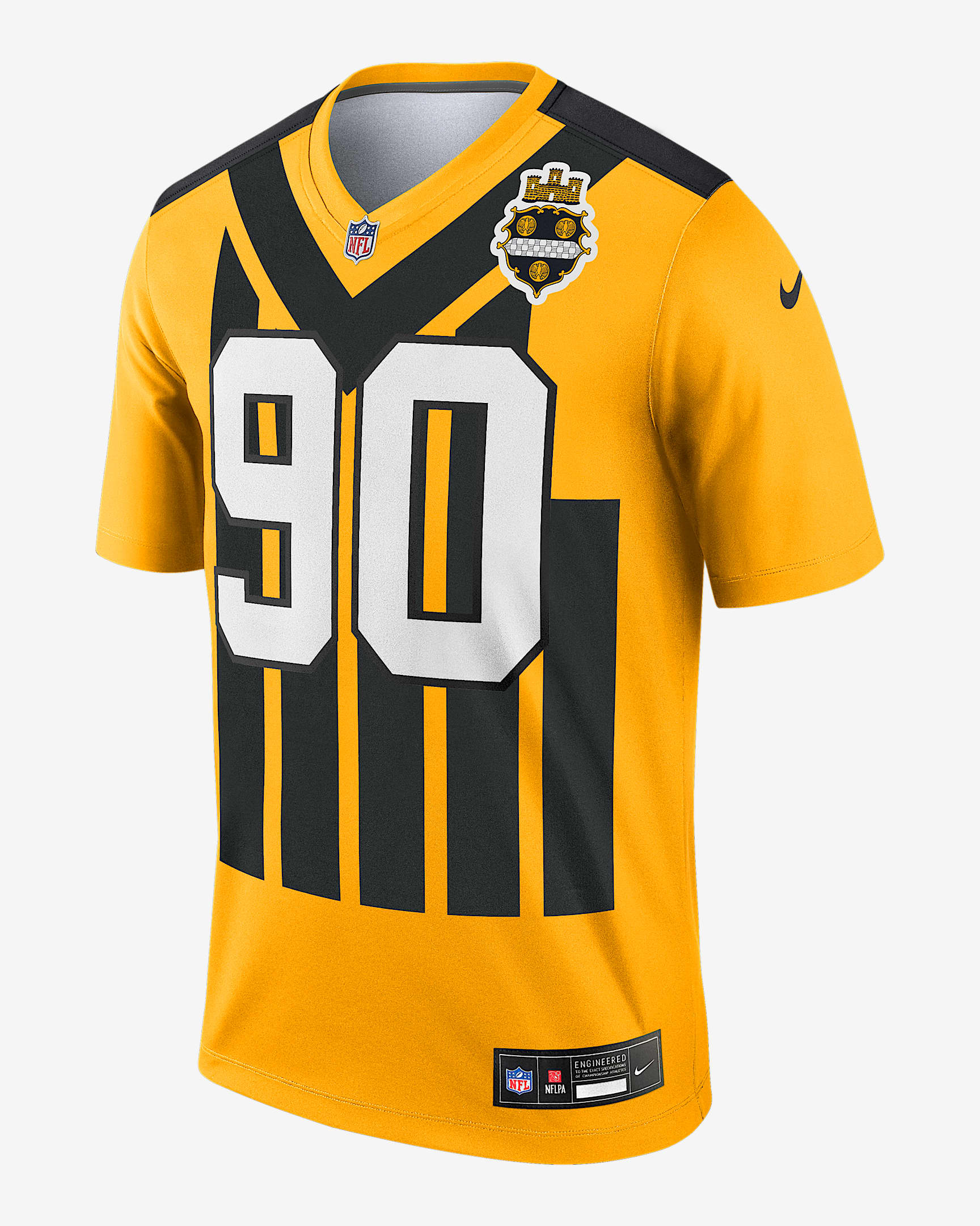 T.J. Watt Pittsburgh Steelers Men's Nike Dri-FIT NFL Legend Jersey - Gold
