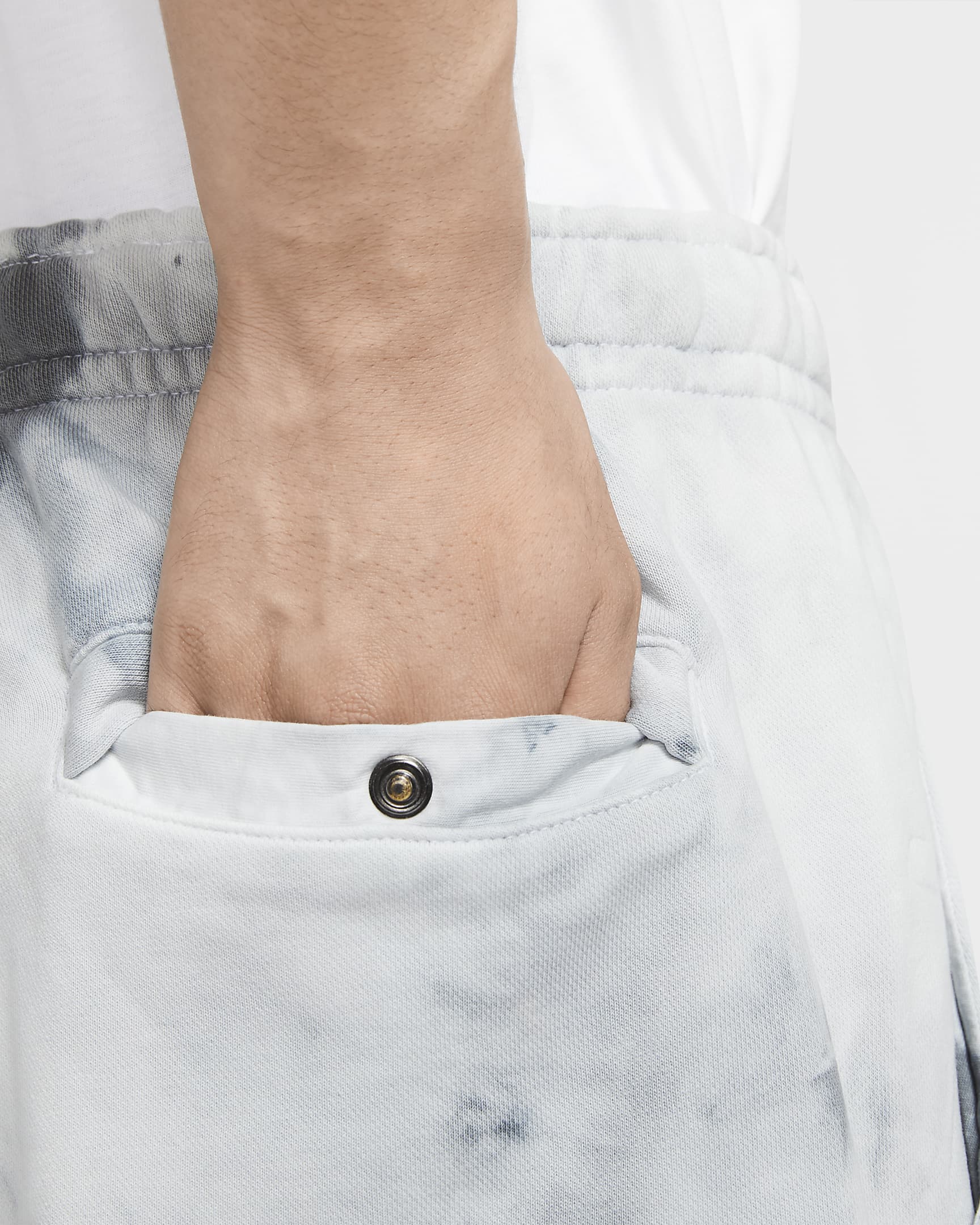 nike french terry shorts yellow
