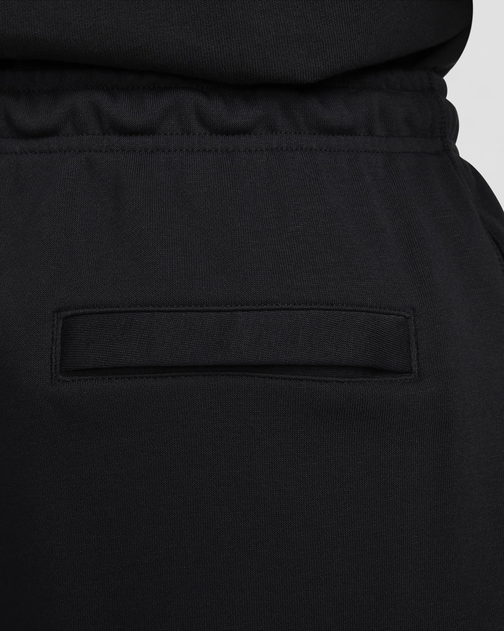 Nike Club Men's French Terry Flow Shorts - Black/Black/White