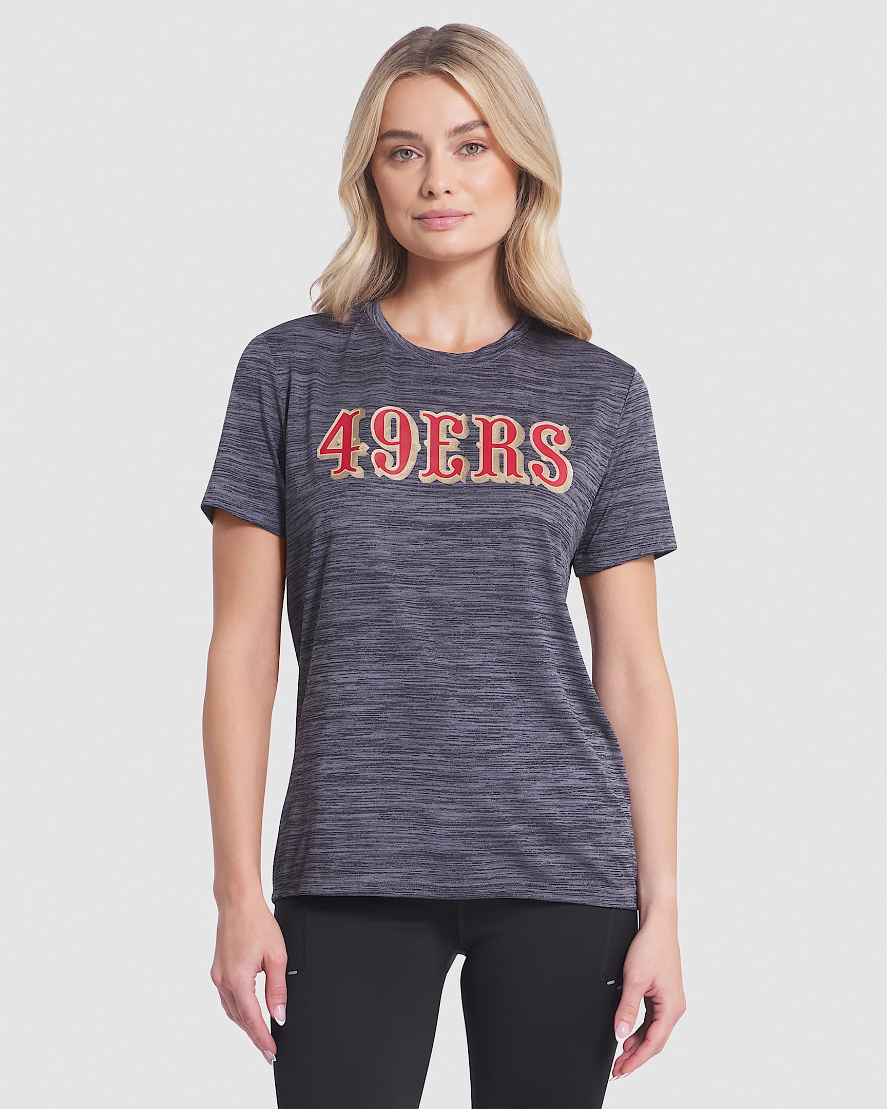 San Francisco 49ers Rivalries Collection Sideline Velocity Women's Nike Dri-FIT NFL T-Shirt - Black