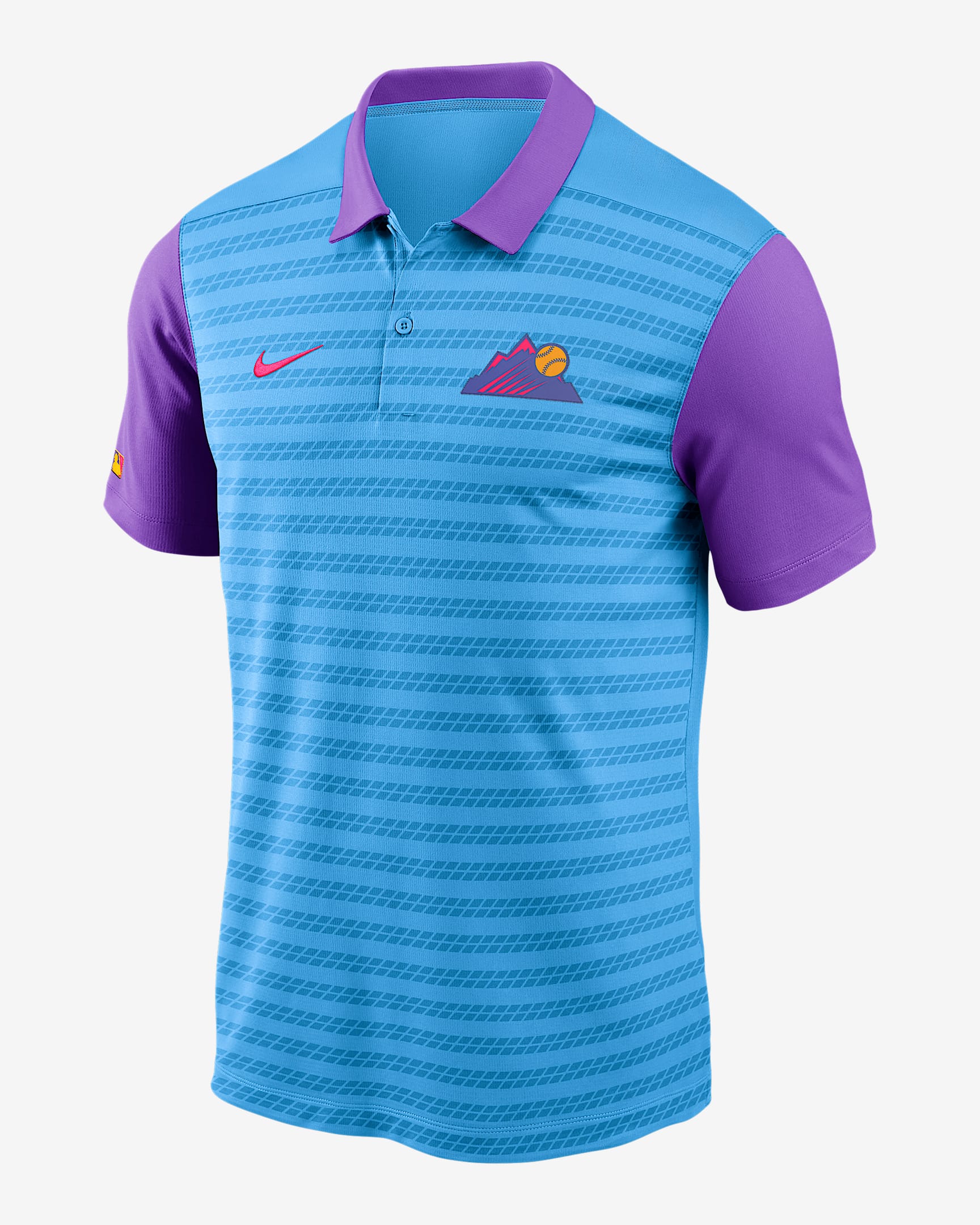 Colorado Rockies Authentic Collection City Connect Victory Men's Nike Dri-FIT MLB Polo - Grey