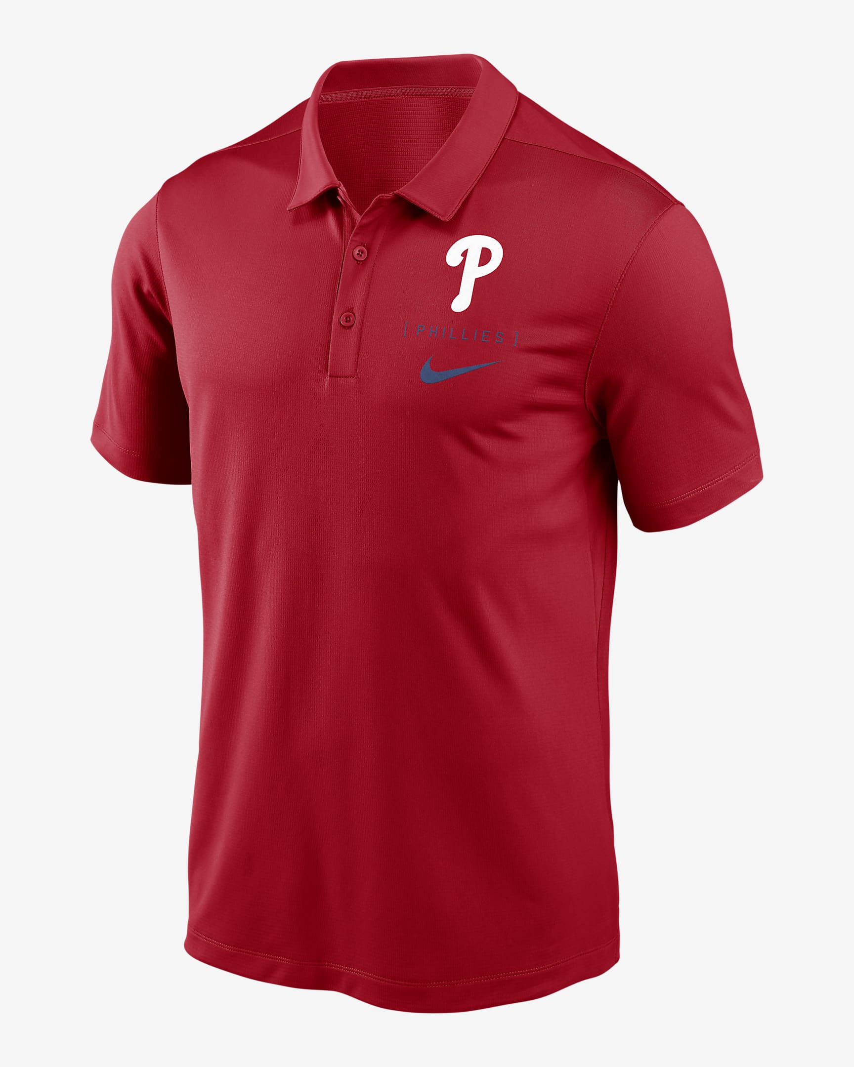 Philadelphia Phillies Franchise Logo Men's Nike Dri-FIT MLB Polo - Red