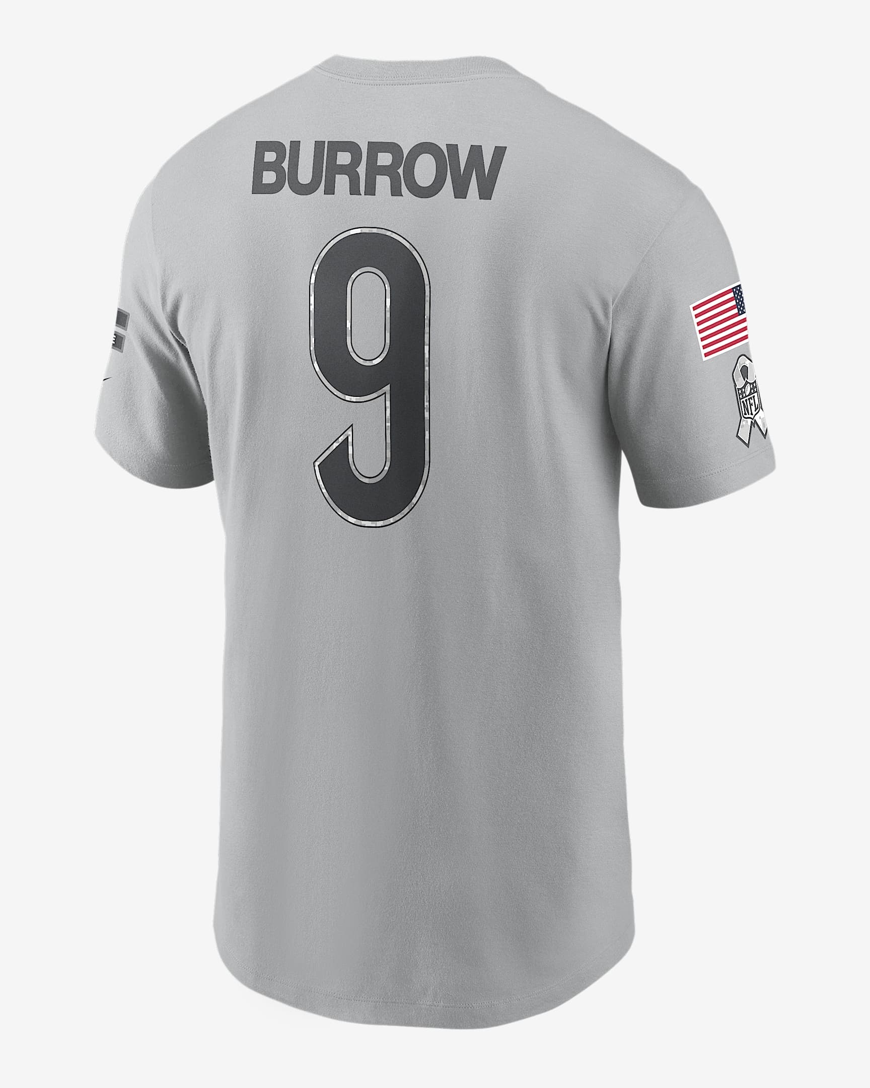 Joe Burrow Cincinnati Bengals Salute to Service Men's Nike NFL TShirt