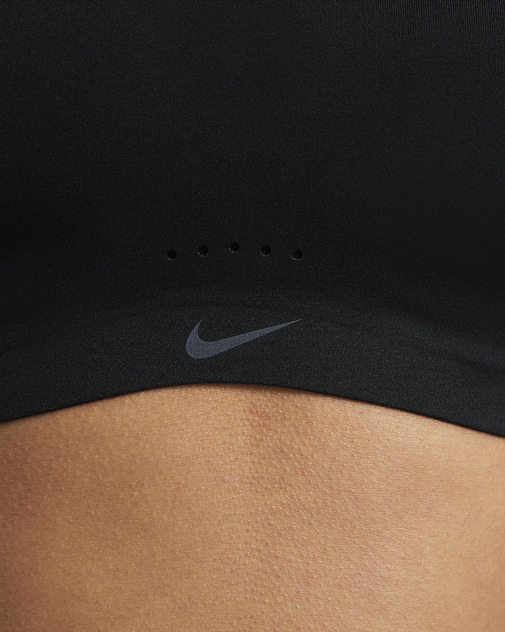 Nike Alate Coverage Women's Medium-Support Padded Sports Bra - Black/Black/Cool Grey