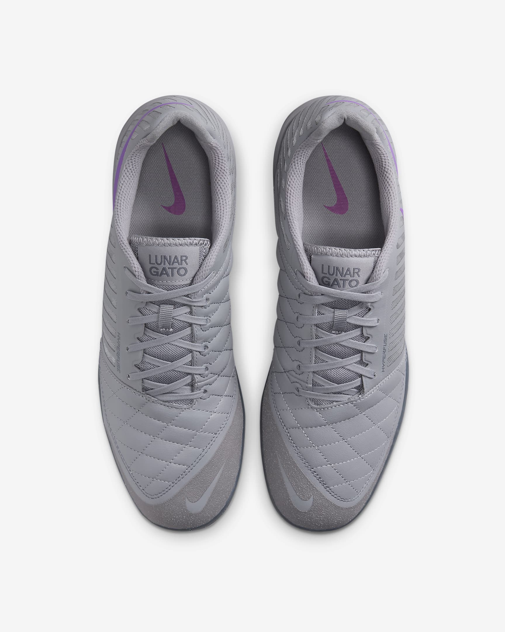 Nike Lunargato II Indoor/Court Low-Top Soccer Shoes - Lilac Bloom/Barely Grape