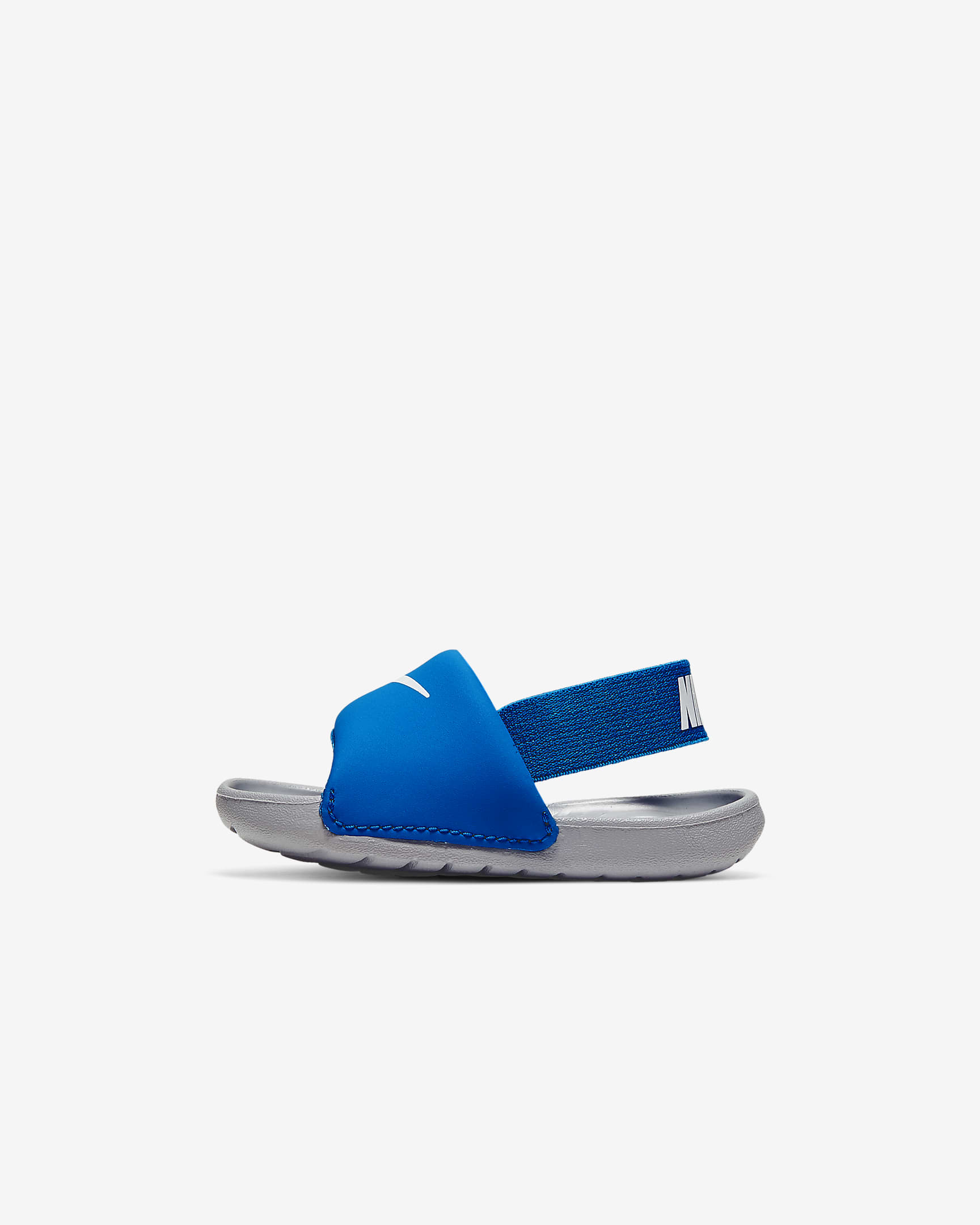 Nike Kawa Badeslipper für Babys und Kleinkinder - Hyper Cobalt/Wolf Grey/Weiß