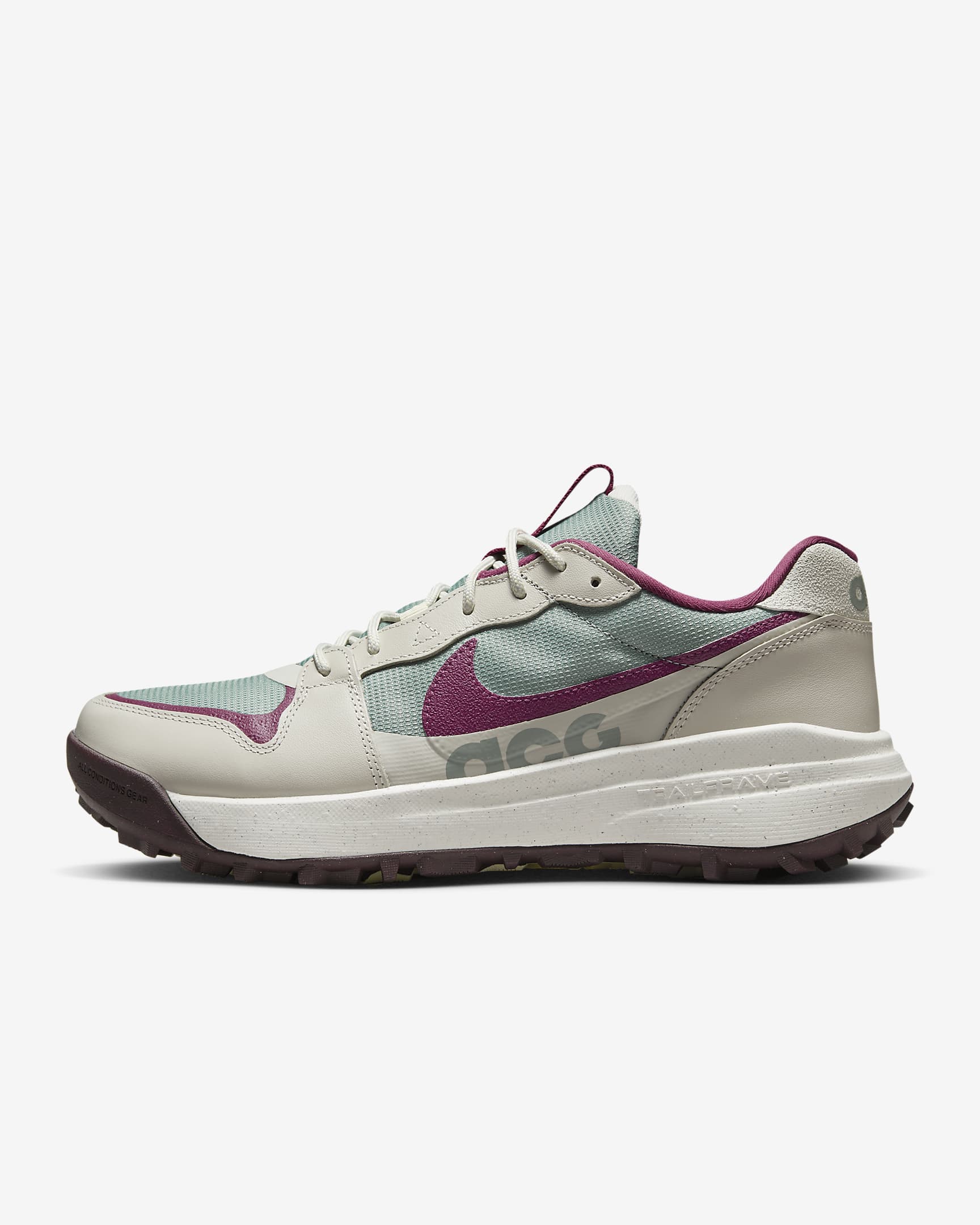 Nike ACG Lowcate Men's Shoes - Mica Green/Light Bone/Phantom/Rosewood