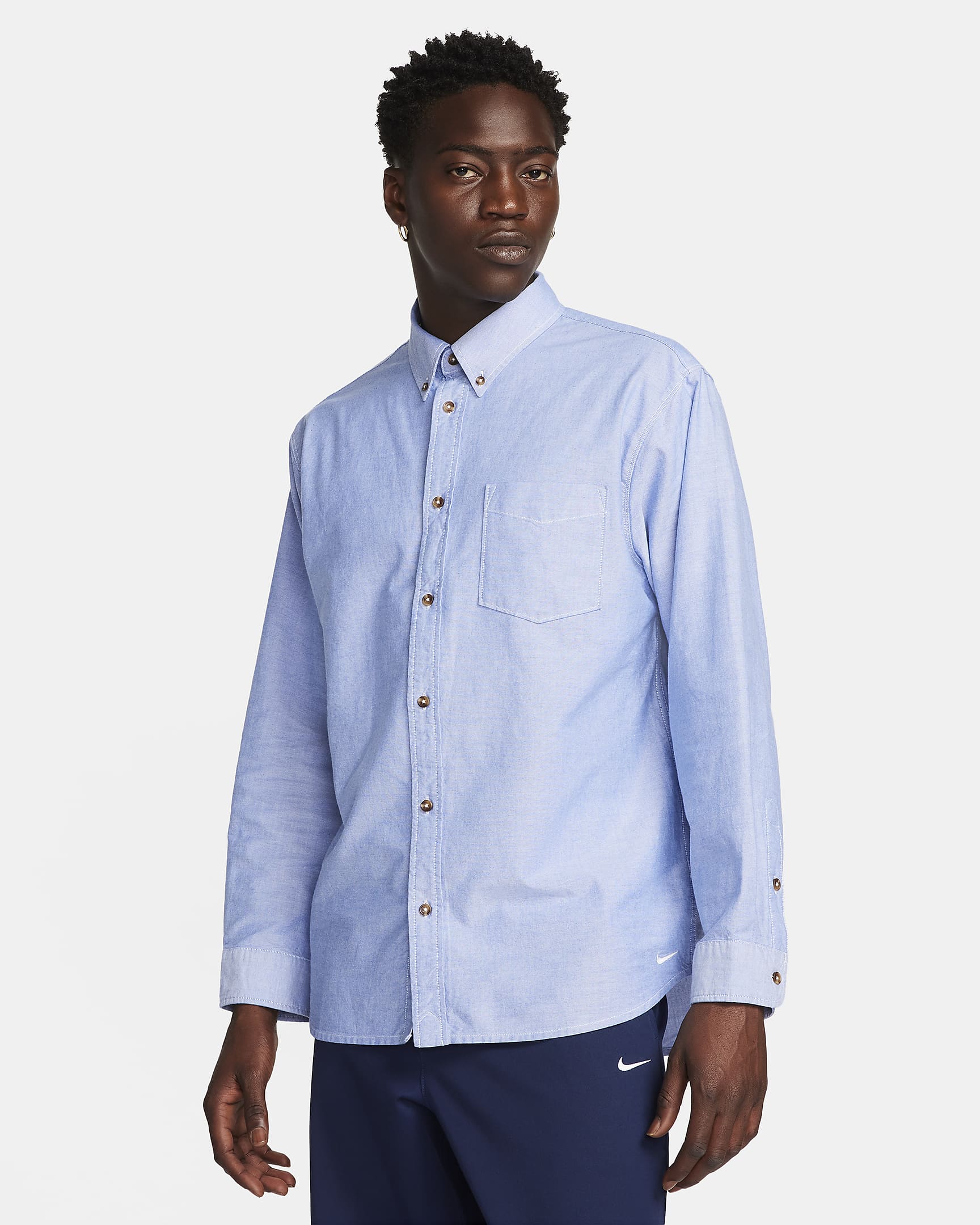 Nike Life Men's Long-Sleeve Oxford Button-Down Shirt. Nike ZA